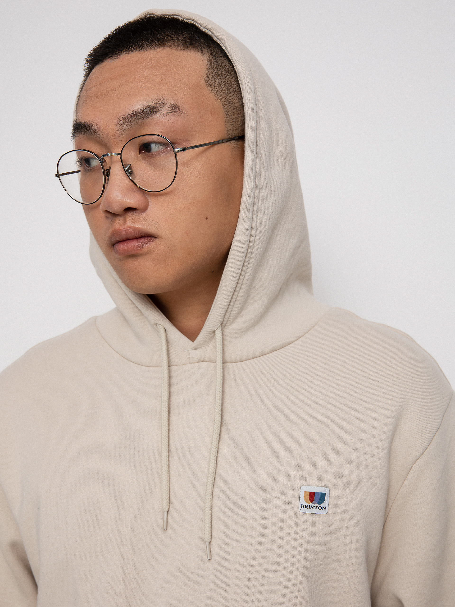 Brixton Alton HD Kapucnis pulóver (beige)