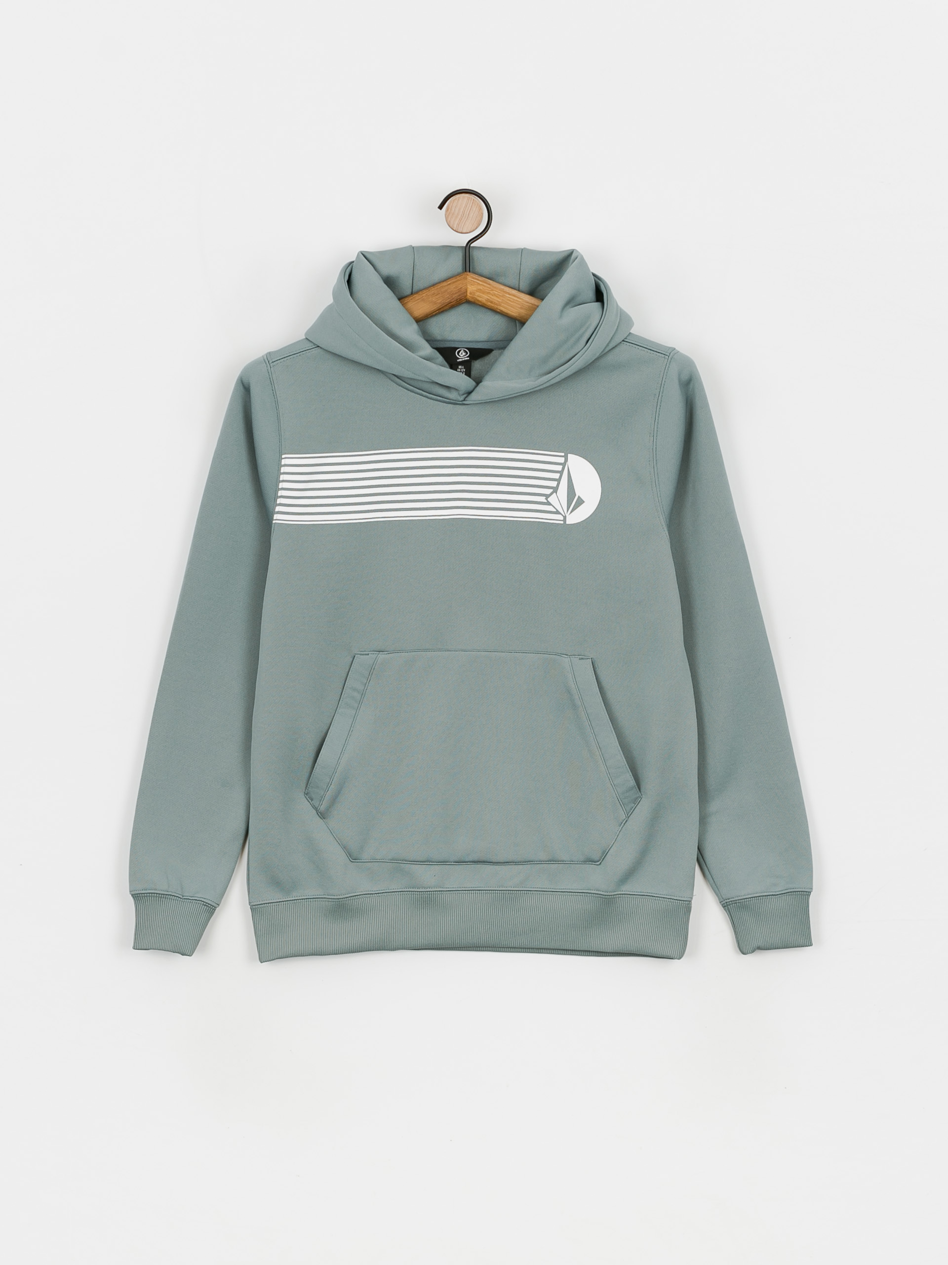 Volcom Riding HD JR Thermo pulóver (green ash)