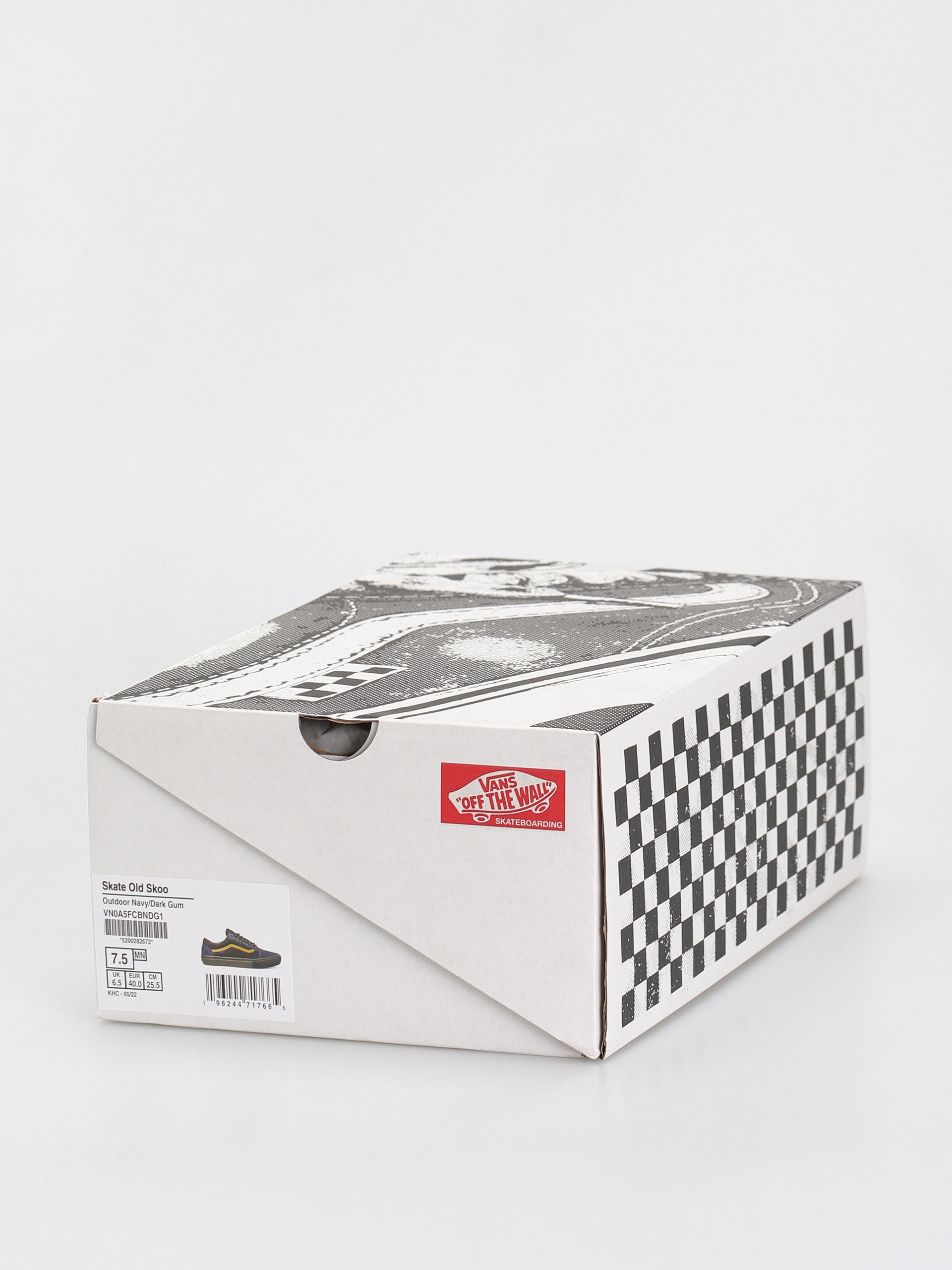 Vans Skate Old Skool Cipők (outdoor navy/dark gum)