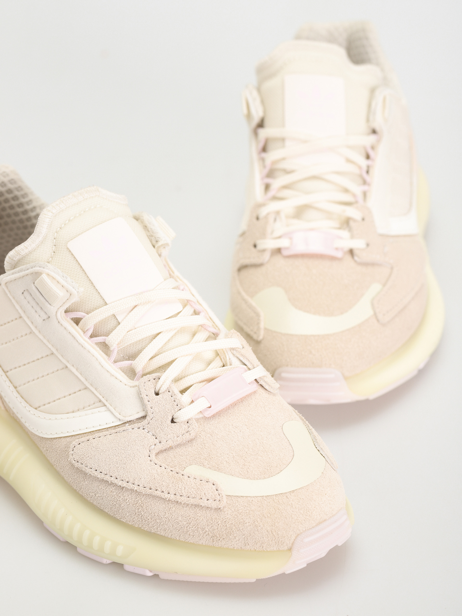 adidas Originals Zx 5K Boost Cipők Wmn (owhite/clowhi/almpnk)