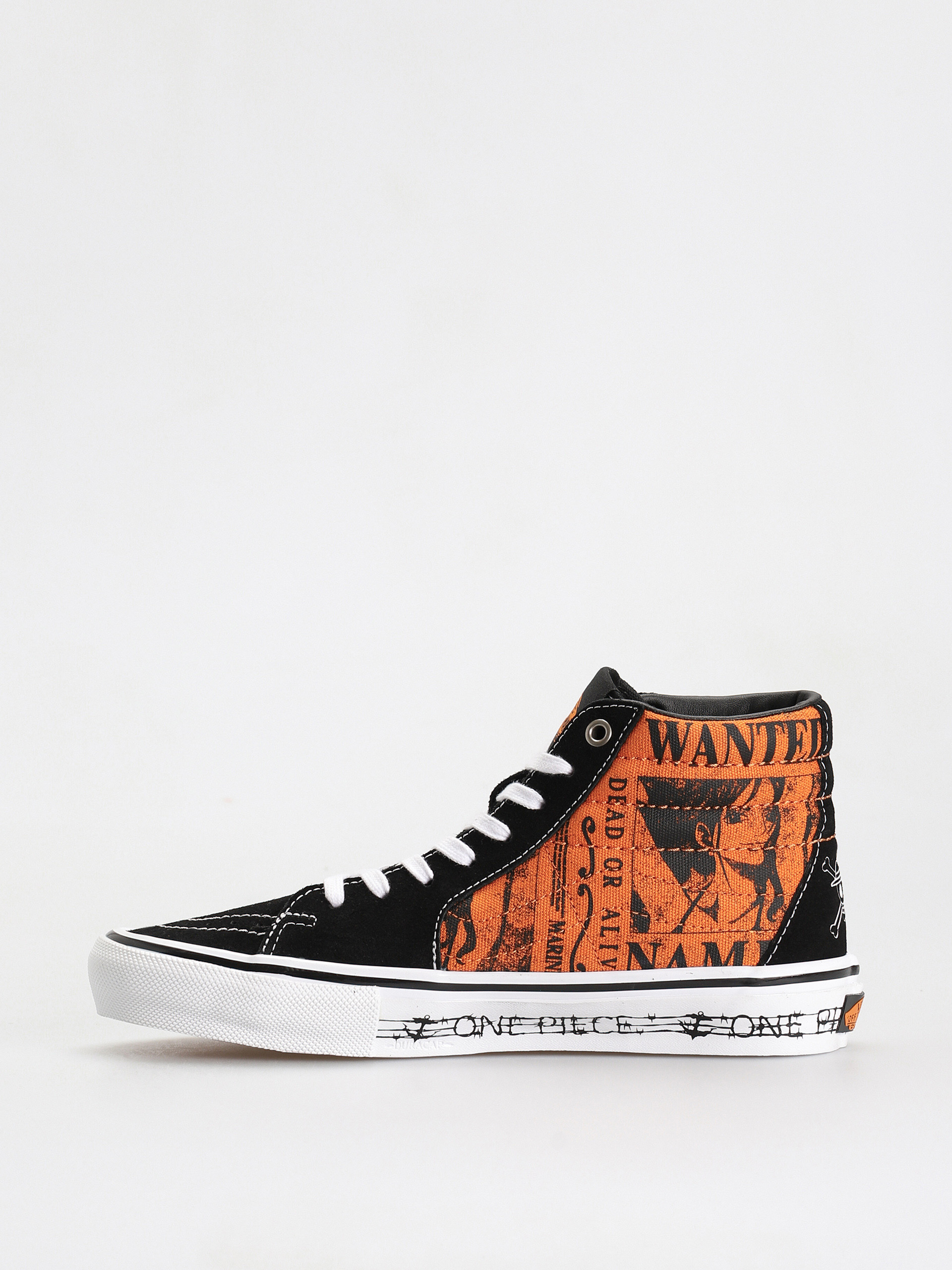 Vans X One Piece Skate Sk8 Hi Cipők (wanted nami orange)
