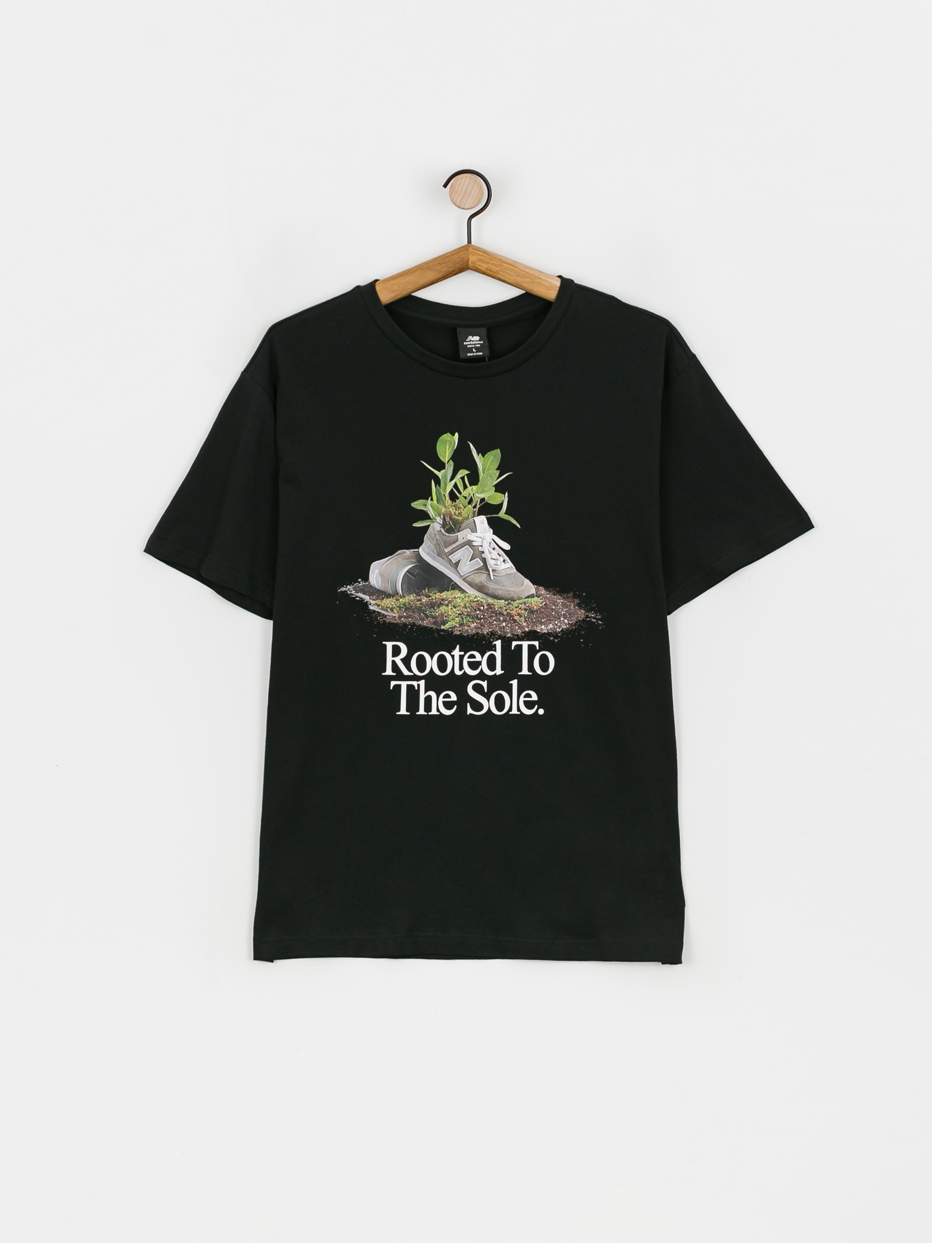 New Balance Athletics Legacies Rooted póló (black)