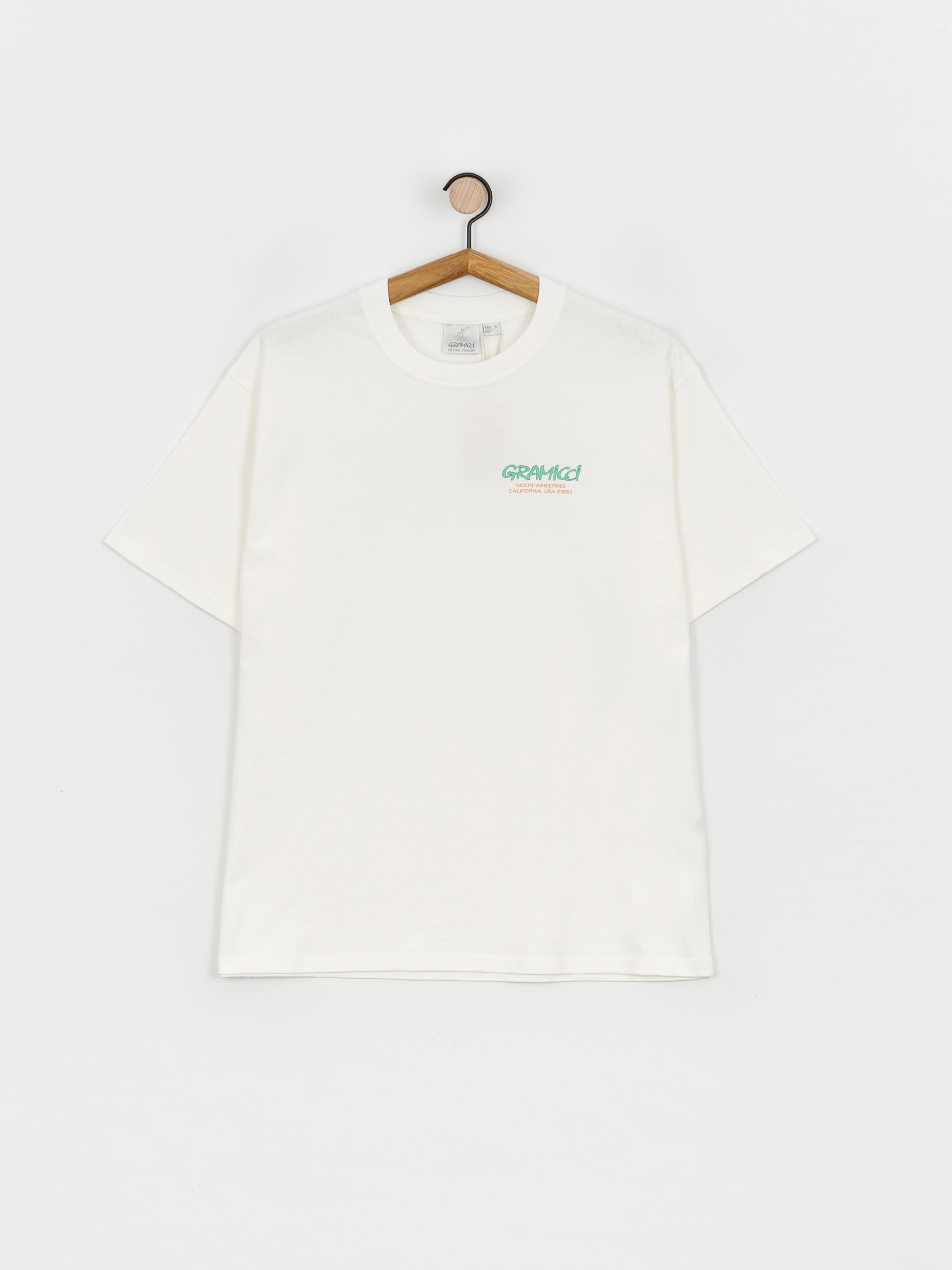 Gramicci Mountaineering póló (white/green)