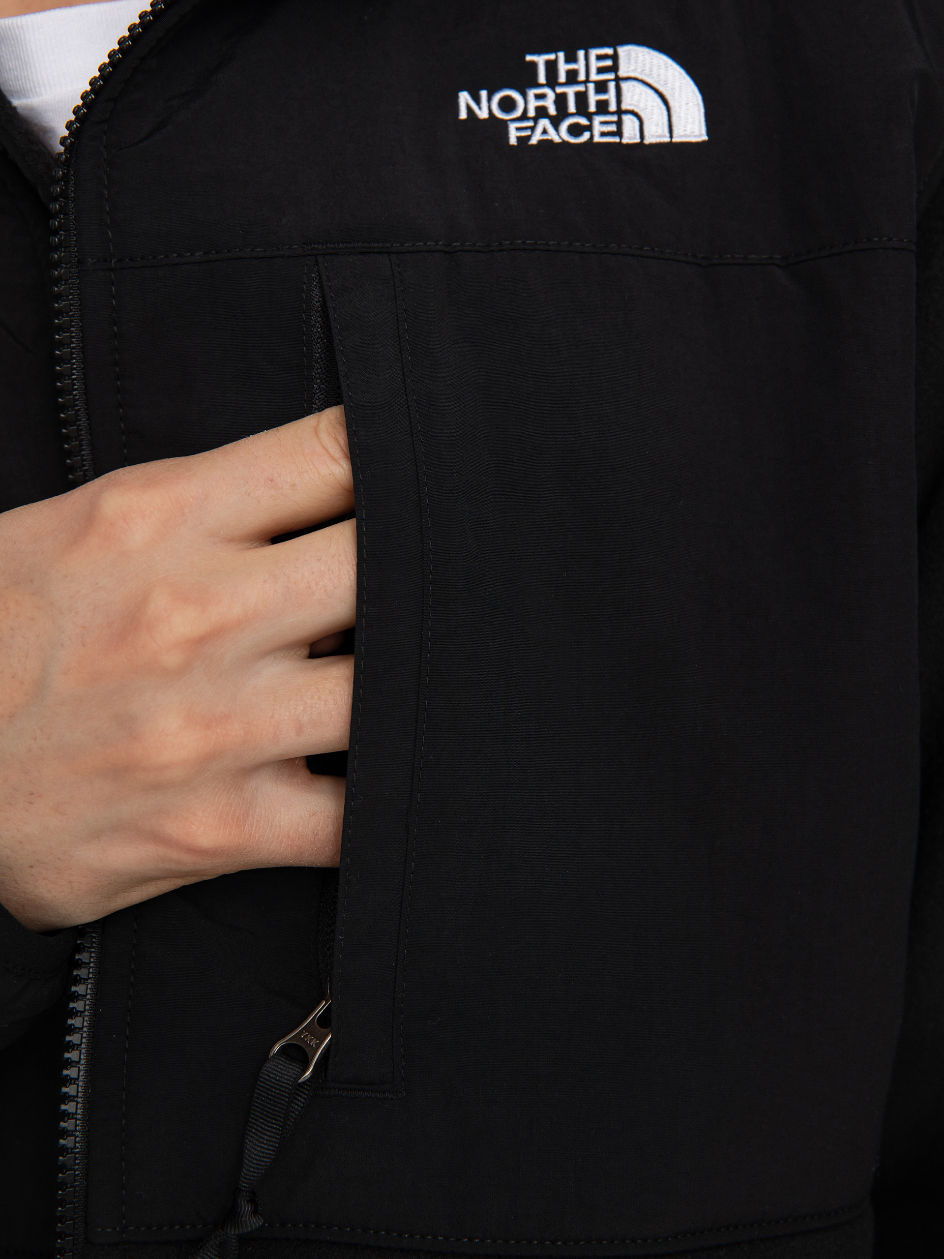 Férfi The North Face Denali Polár pulóver (tnf black)