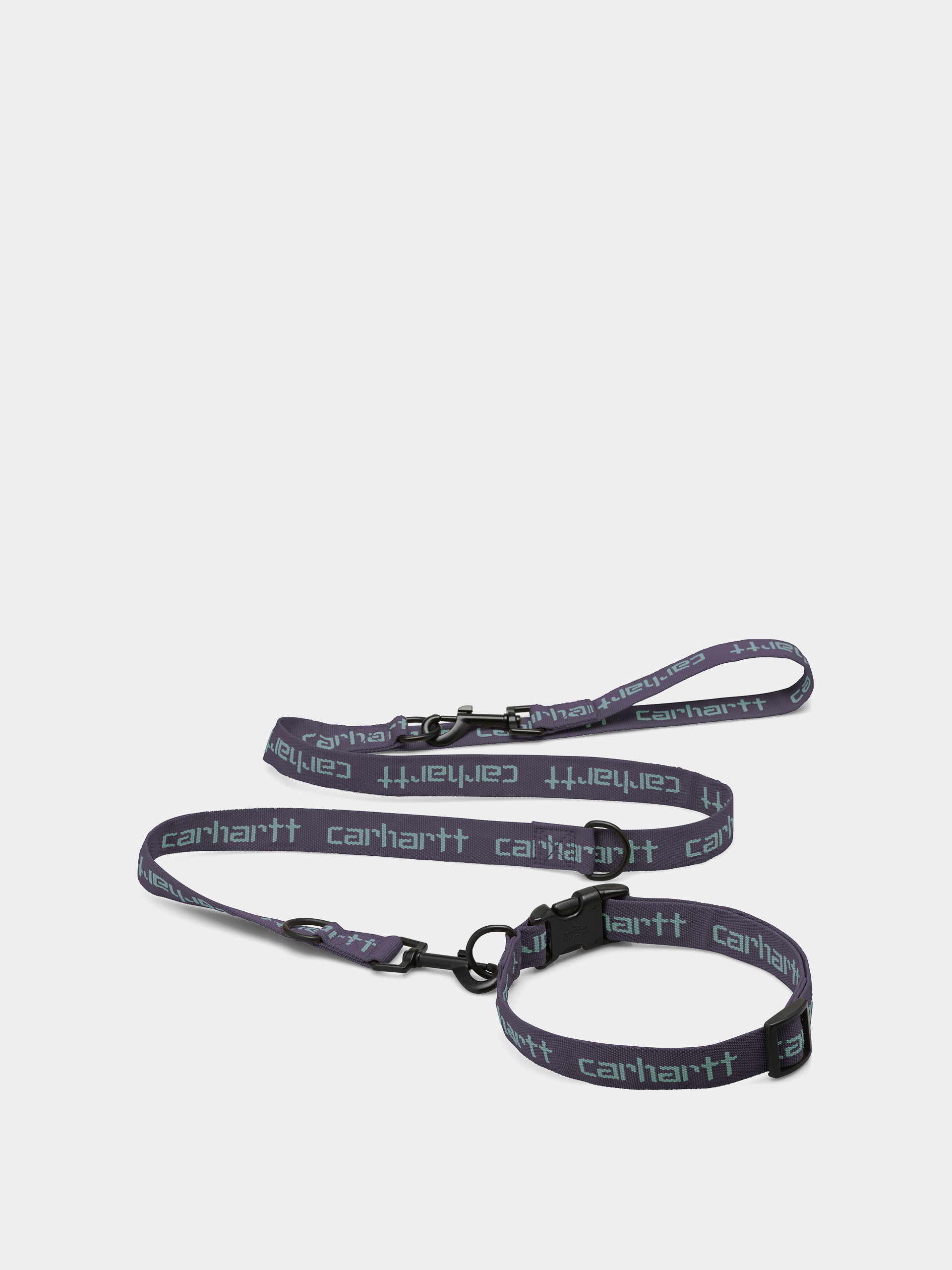 Carhartt WIP Smycz Script Dog Leash & Collar Pozostałe (artichoke/misty sage)