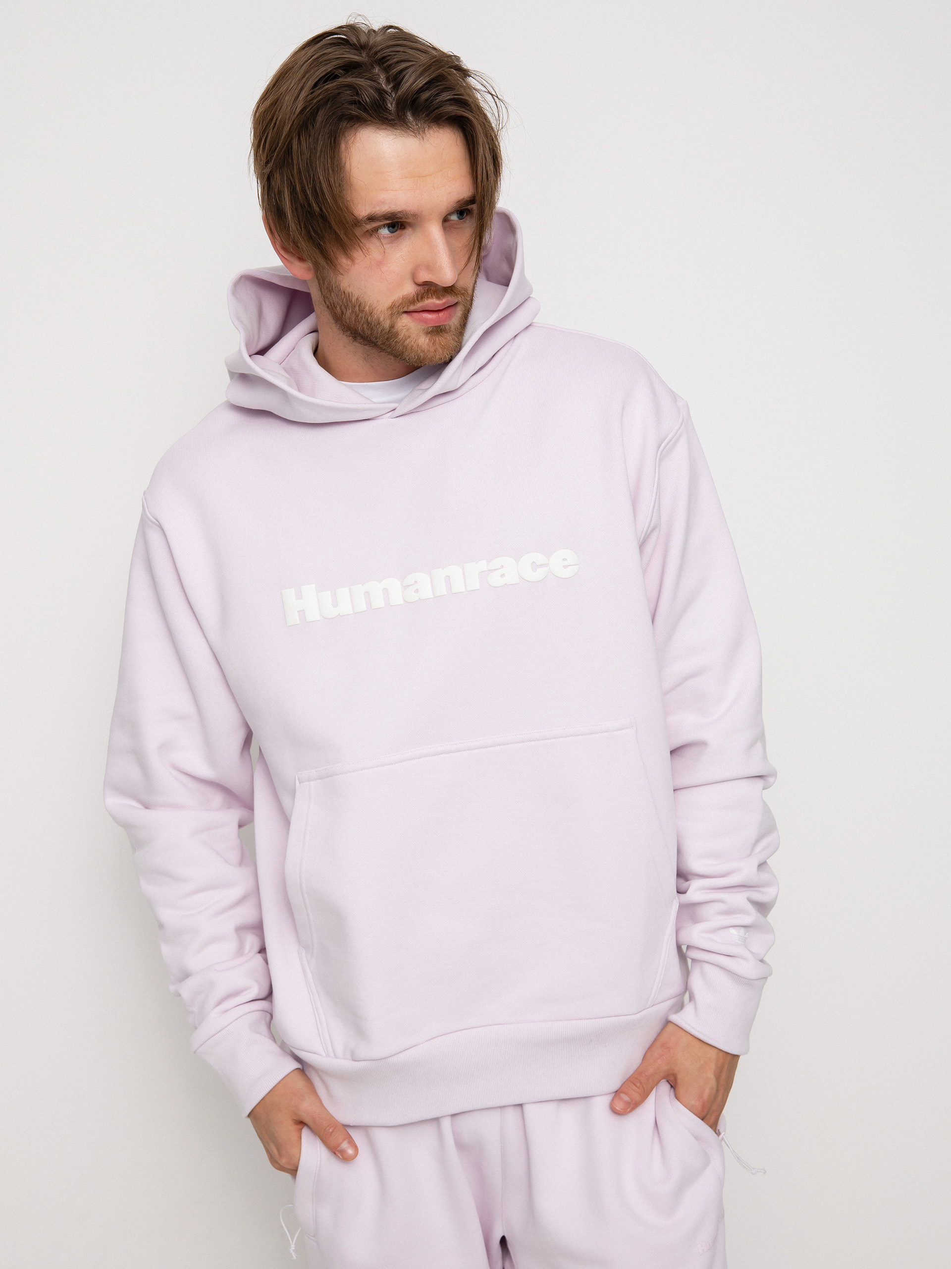 adidas Originals Pharrell Williams Basics HD Kapucnis pulóver (almpnk)