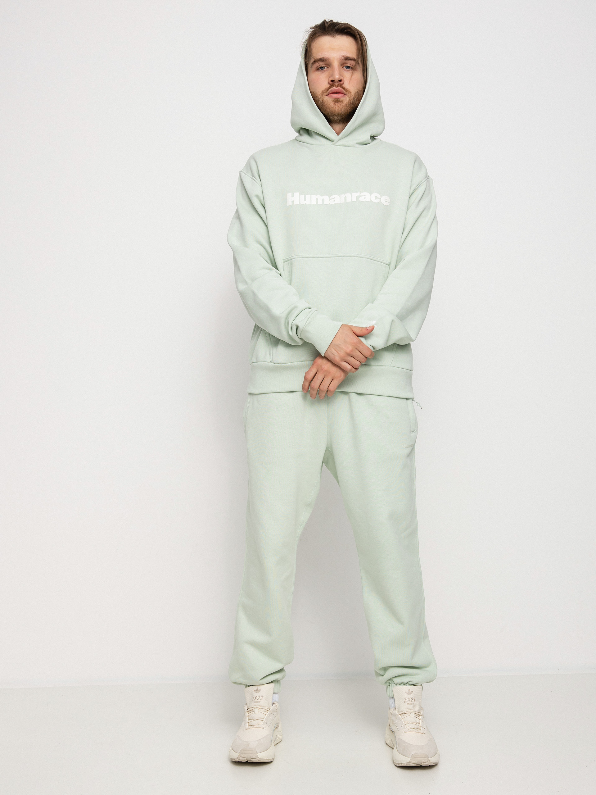 adidas Originals Pharrell Williams Basics HD Kapucnis pulóver (lingrn)