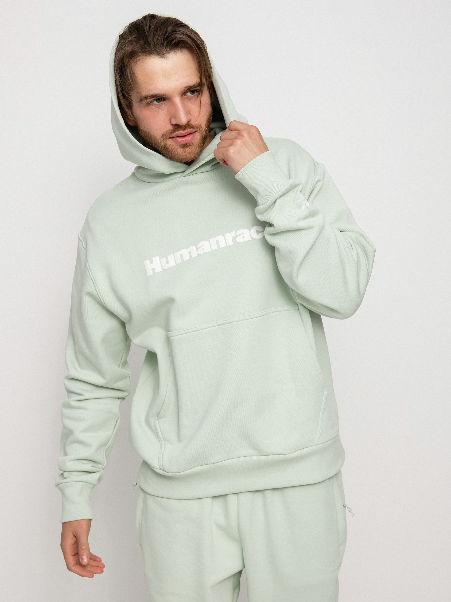 adidas Originals Pharrell Williams Basics HD Kapucnis pulóver (lingrn)