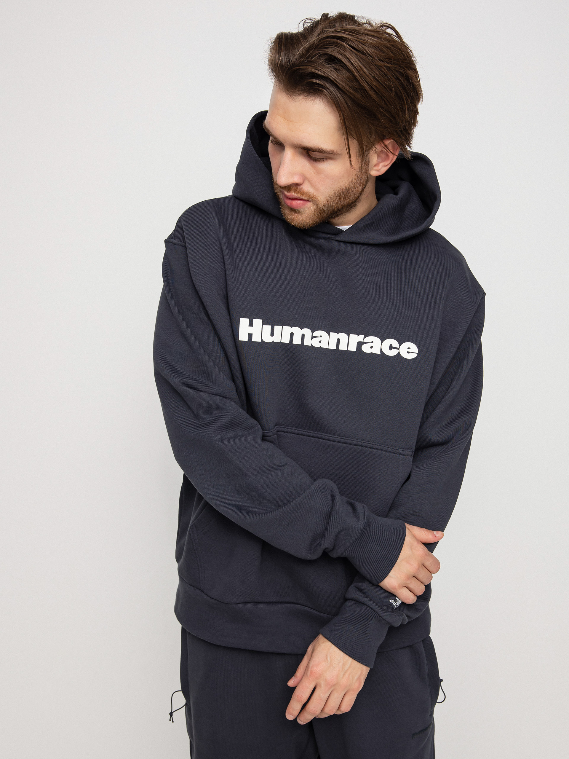 adidas Originals Pharrell Williams Basics HD Kapucnis pulóver (ntgrey)