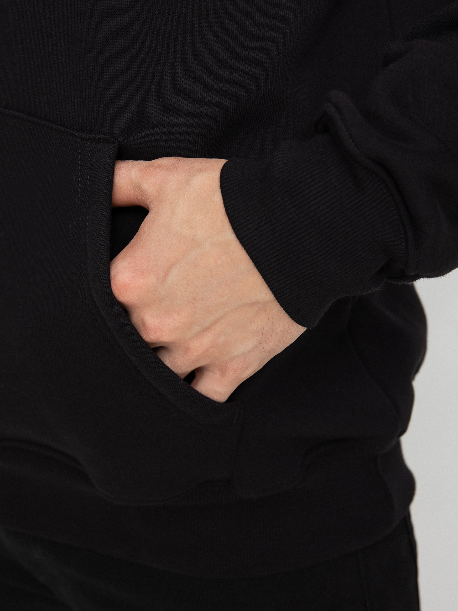 Prosto Logon HD Kapucnis pulóver (black)