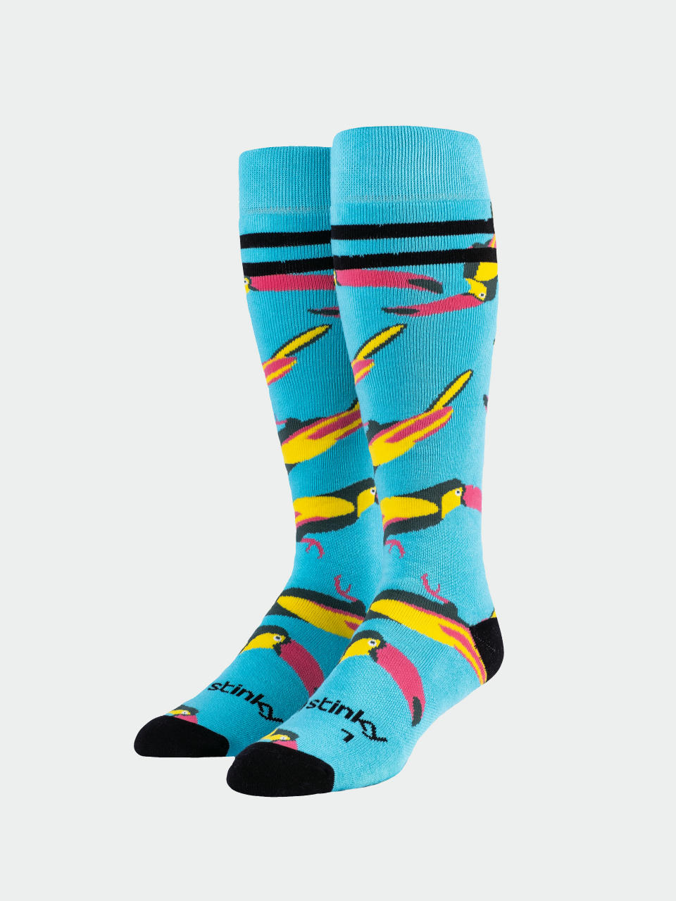 Stinky Socks Toucan Zokni (scouter blue/pink)