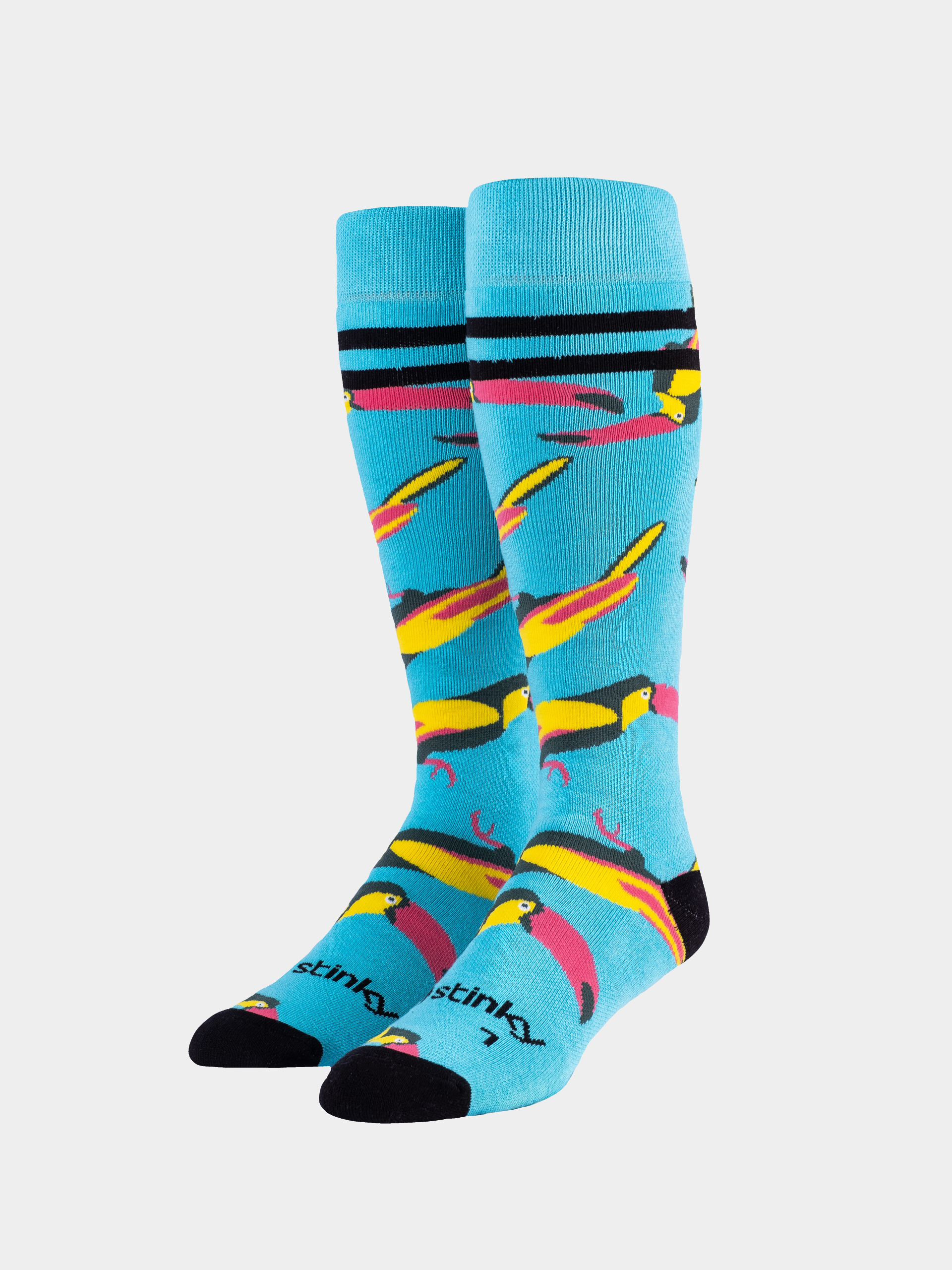 Stinky Socks Toucan Zokni (scouter blue/pink)