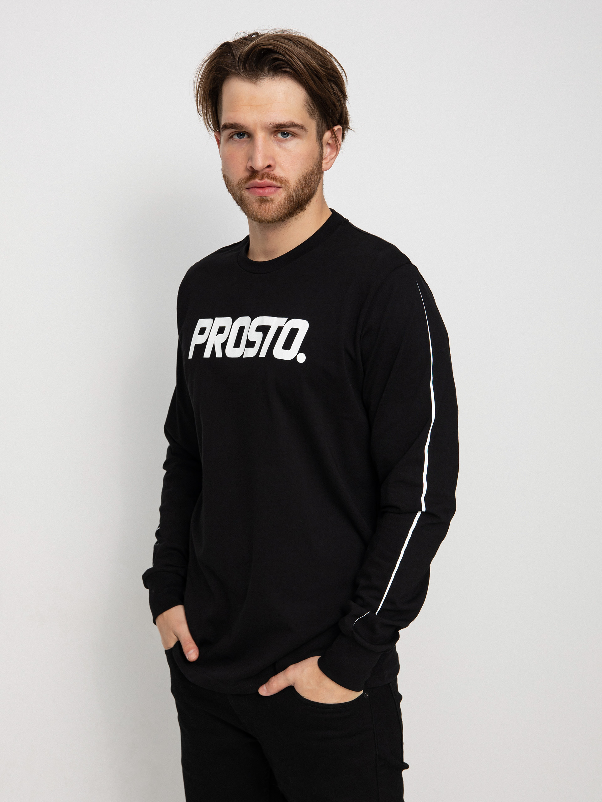 Prosto Clazo Hosszú ujjú felső (black)