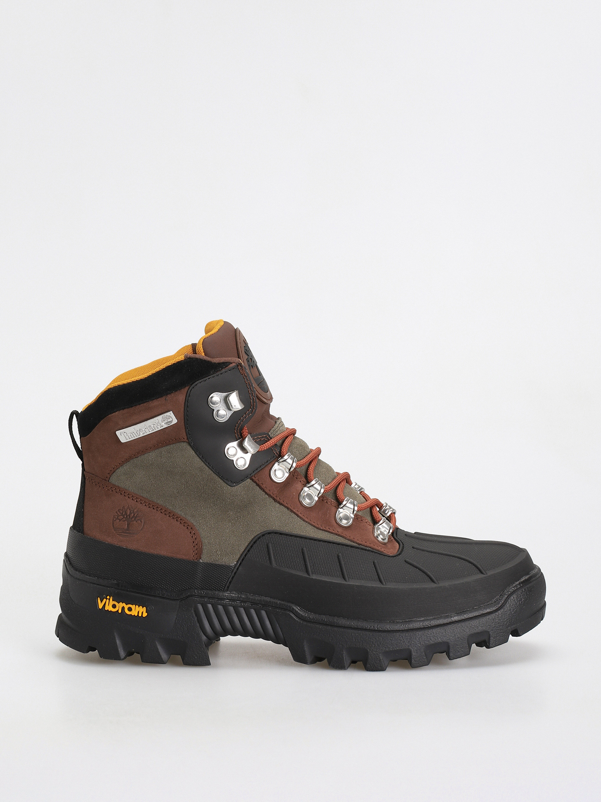 Timberland Vibram Euro Hiker Wp Cipők (dark brown nubuck)