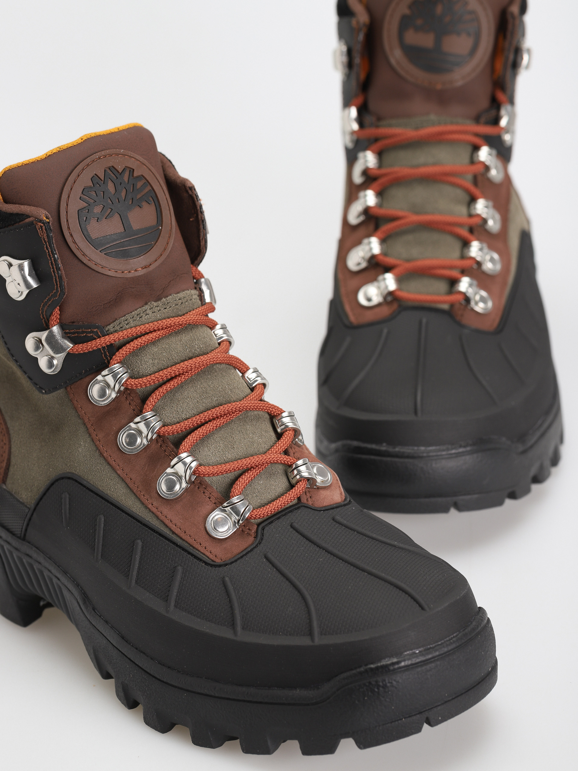 Timberland Vibram Euro Hiker Wp Cipők (dark brown nubuck)
