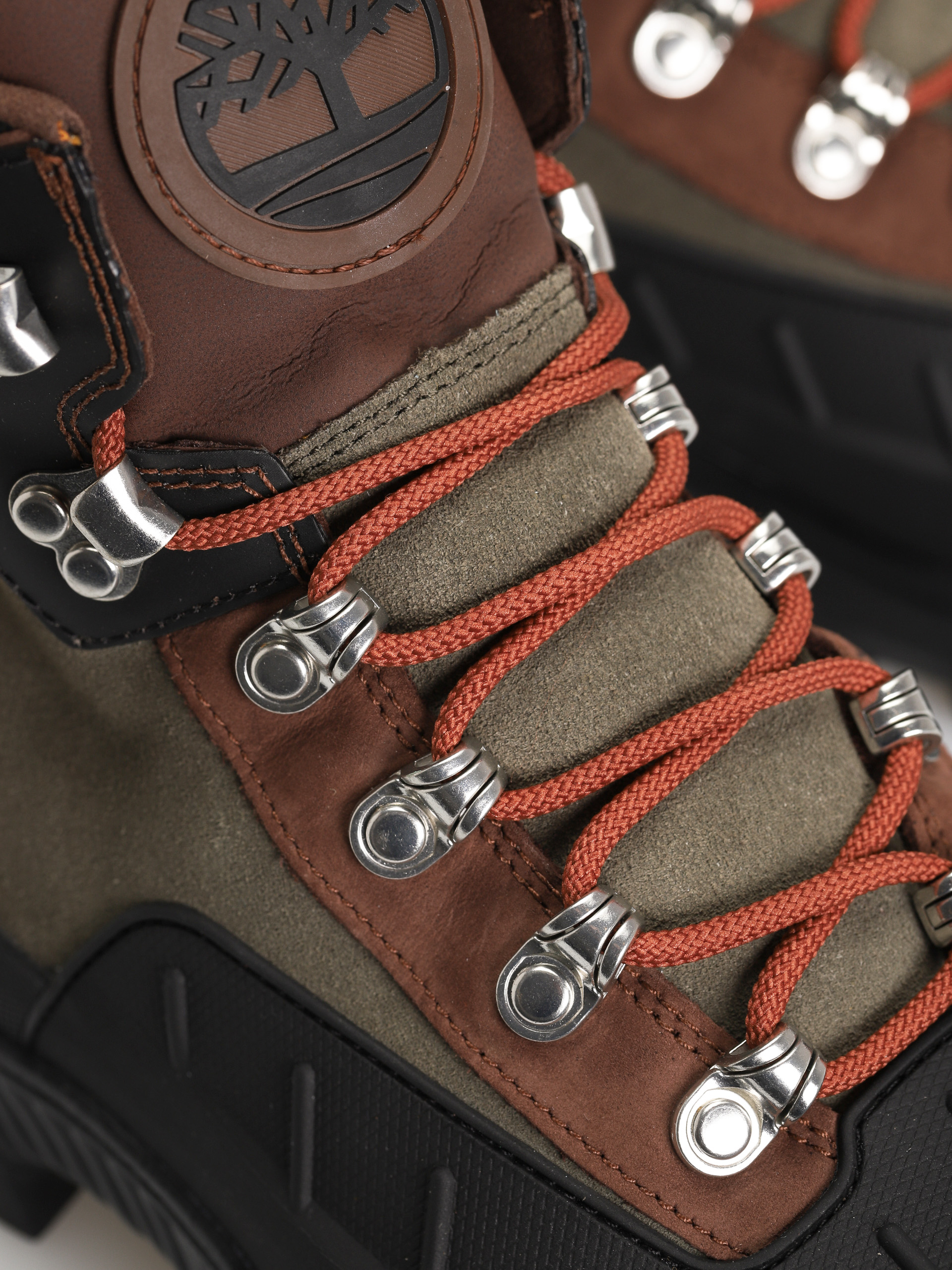 Timberland Vibram Euro Hiker Wp Cipők (dark brown nubuck)