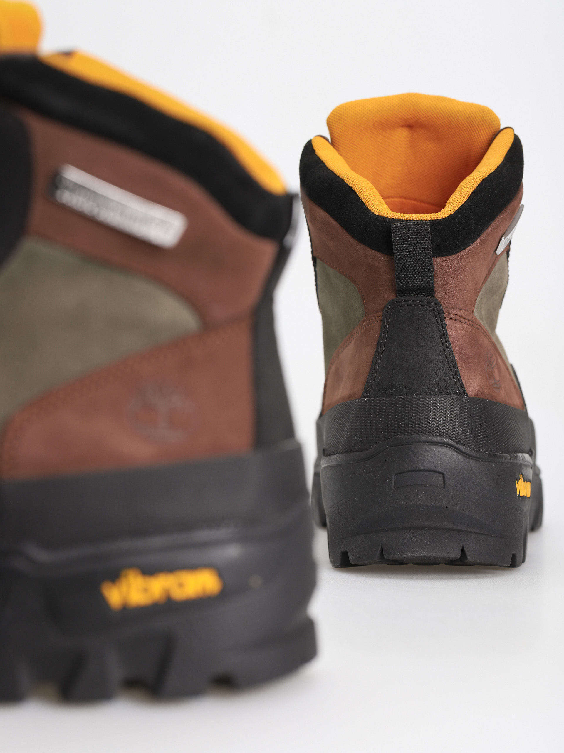 Timberland Vibram Euro Hiker Wp Cipők (dark brown nubuck)