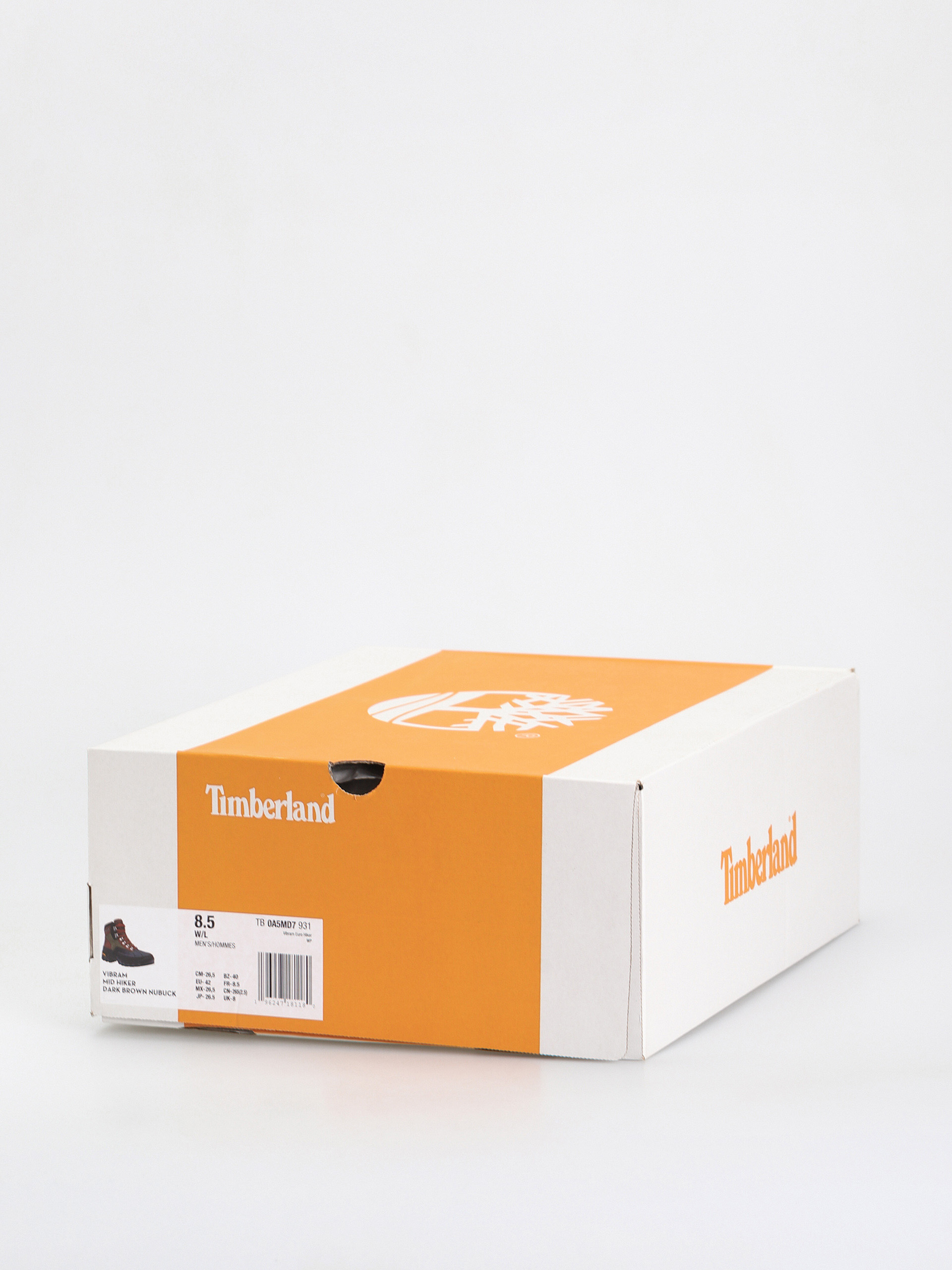 Timberland Vibram Euro Hiker Wp Cipők (dark brown nubuck)