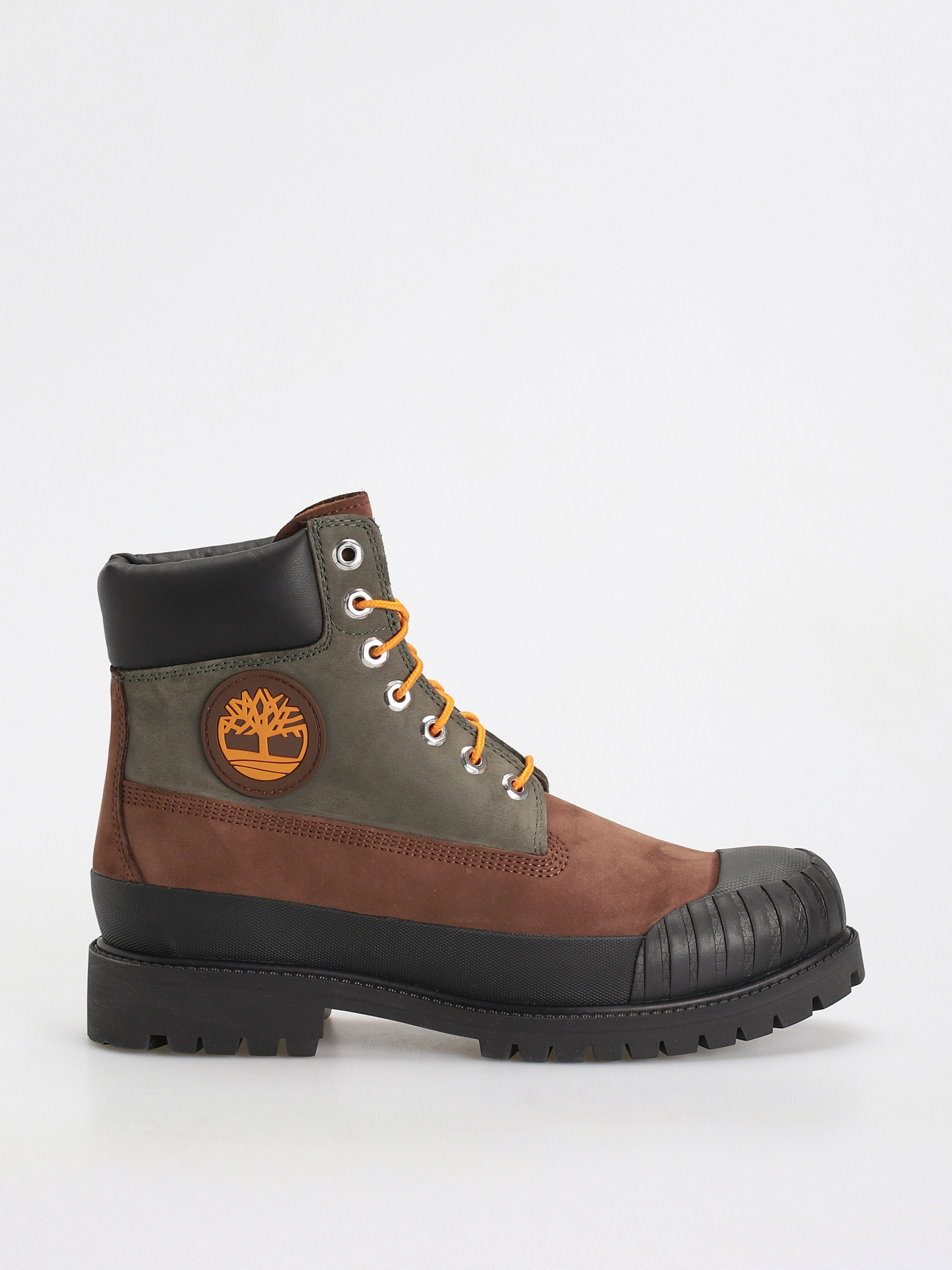 Timberland 6 Premium Rubber Toe Wp Cipők (medium brown nubuck)