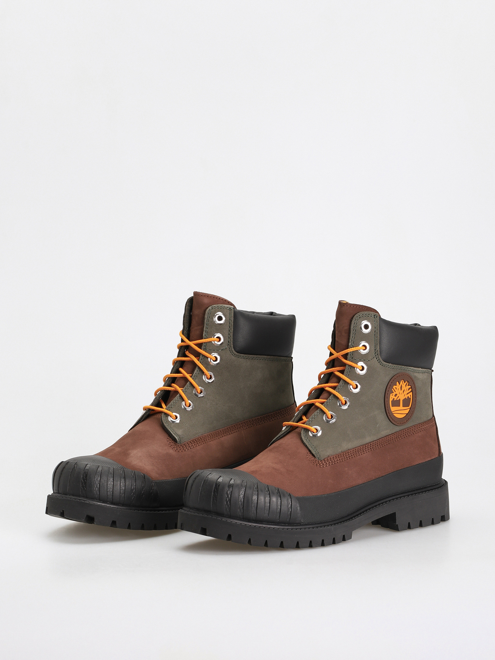 Timberland 6 Premium Rubber Toe Wp Cipők (medium brown nubuck)