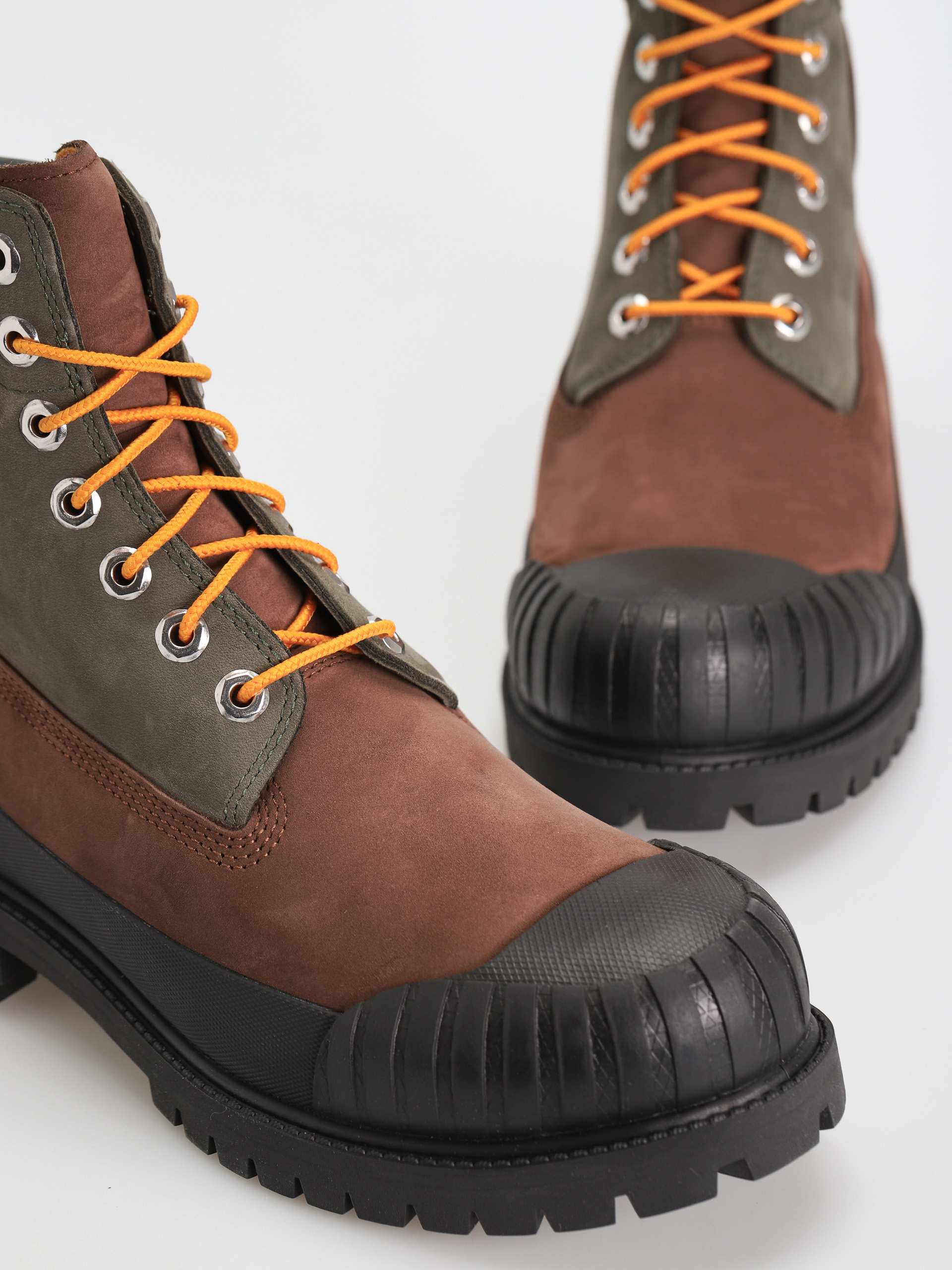 Timberland 6 Premium Rubber Toe Wp Cipők (medium brown nubuck)