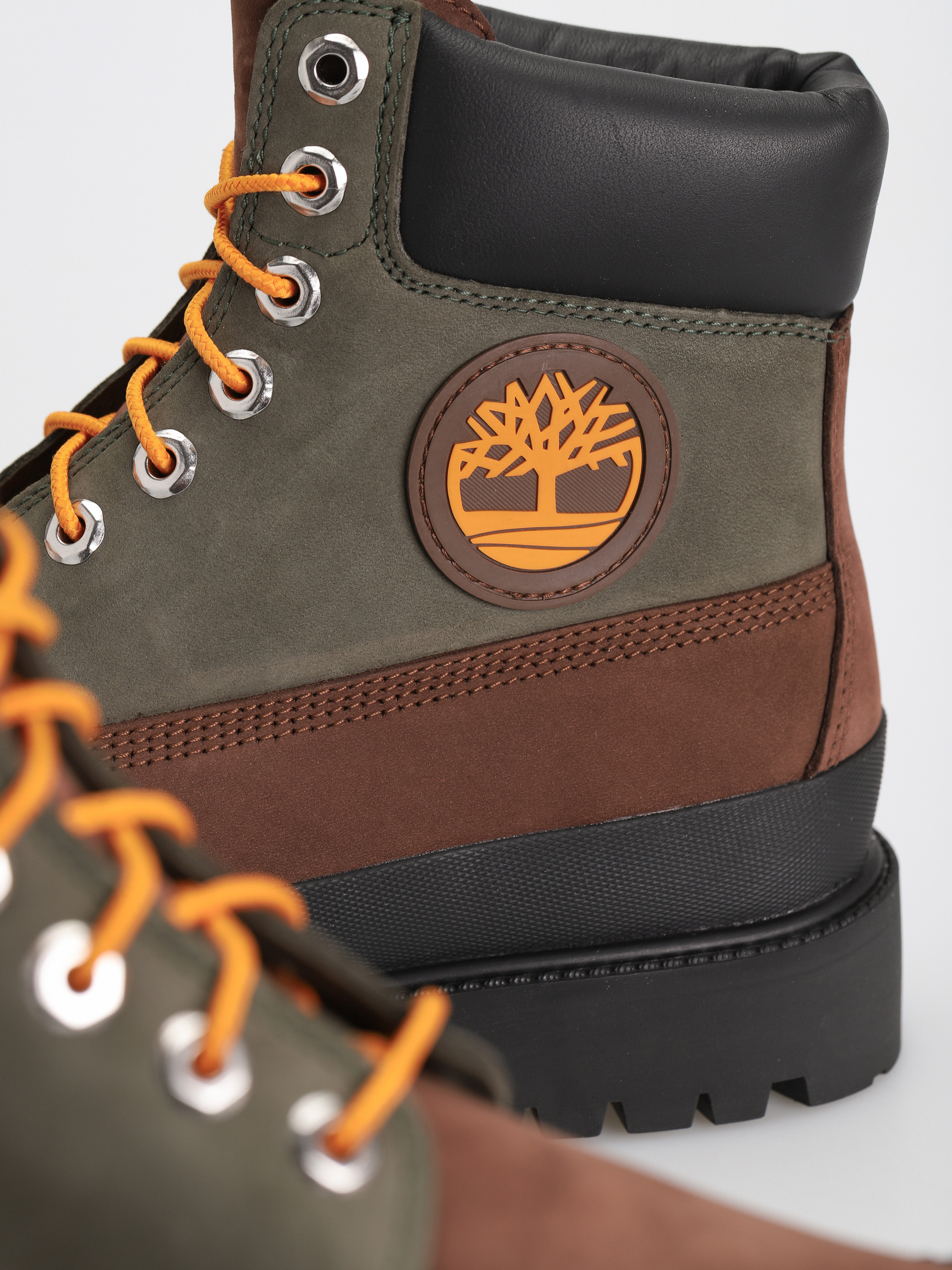 Timberland 6 Premium Rubber Toe Wp Cipők (medium brown nubuck)