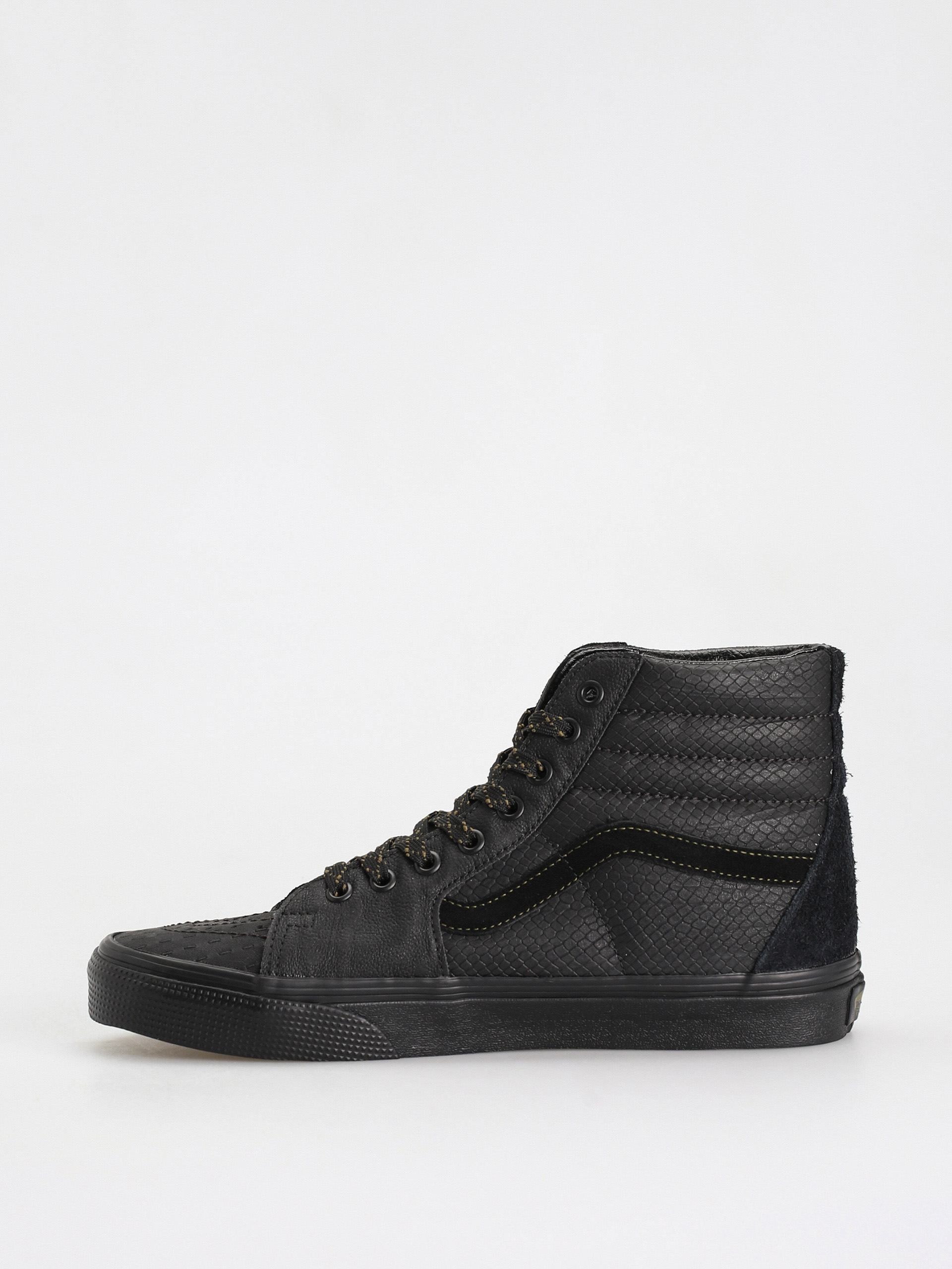 Vans Sk8 Hi Cipők (mono patchwork blackout)