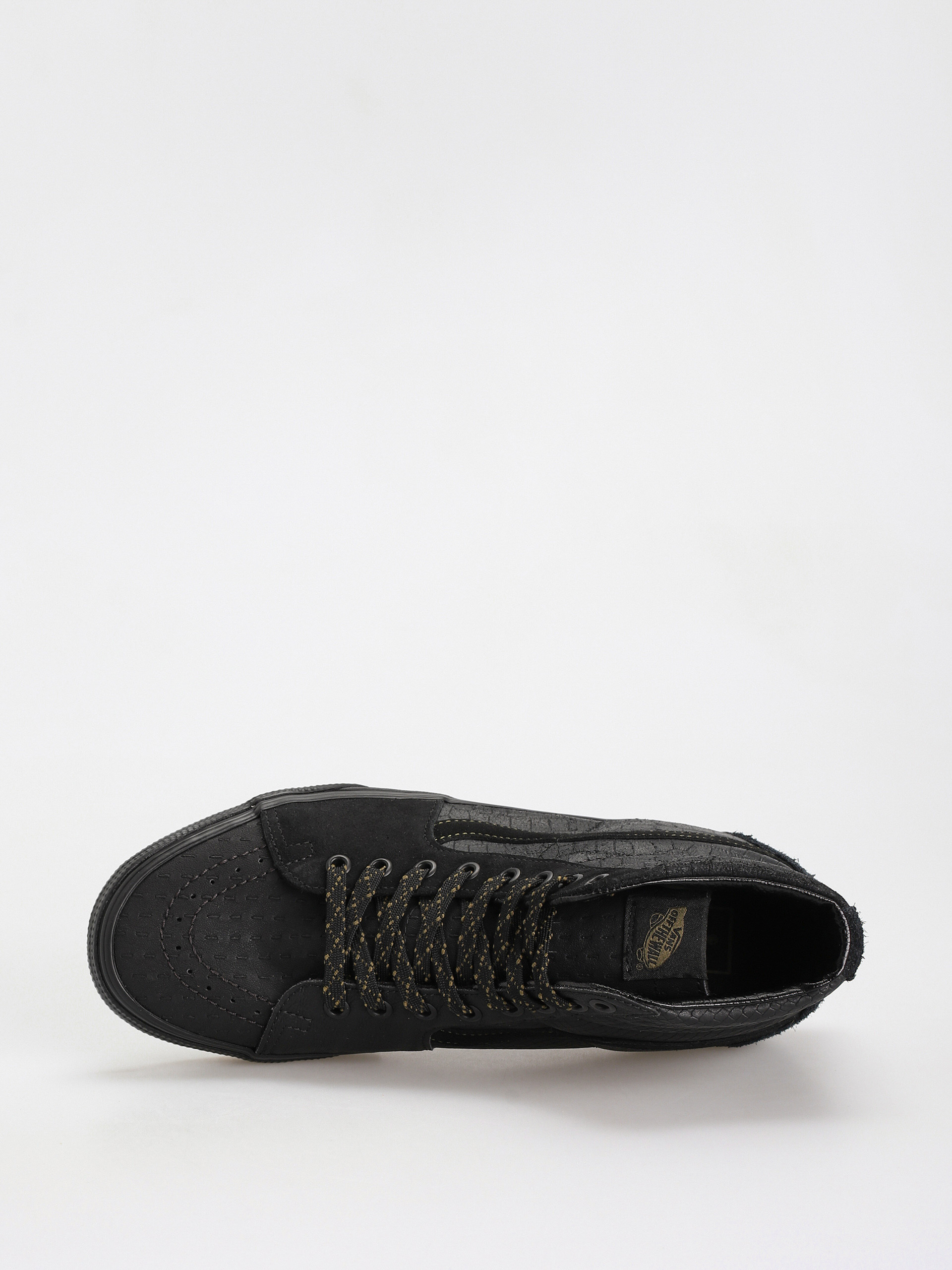 Vans Sk8 Hi Cipők (mono patchwork blackout)