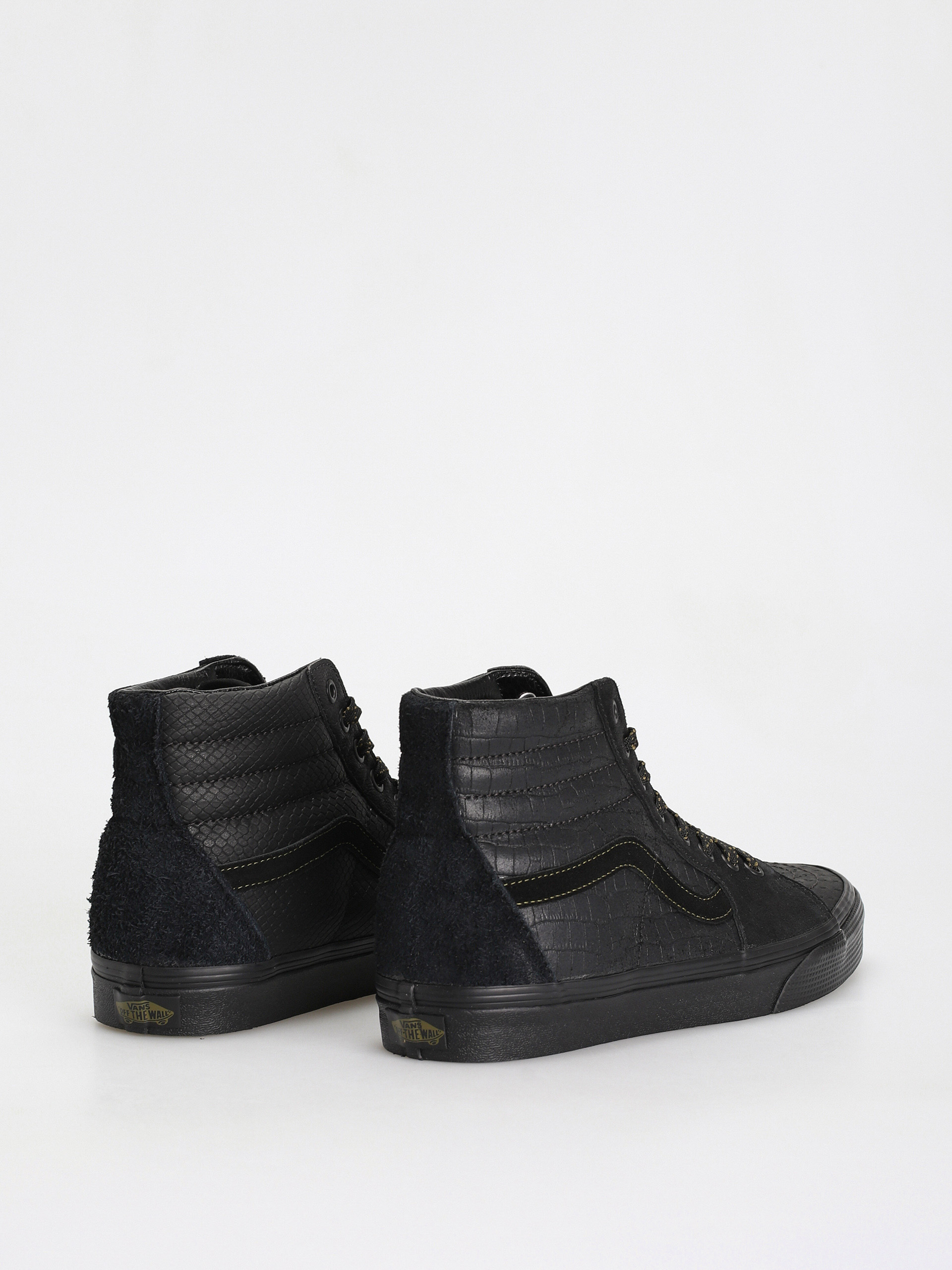 Vans Sk8 Hi Cipők (mono patchwork blackout)