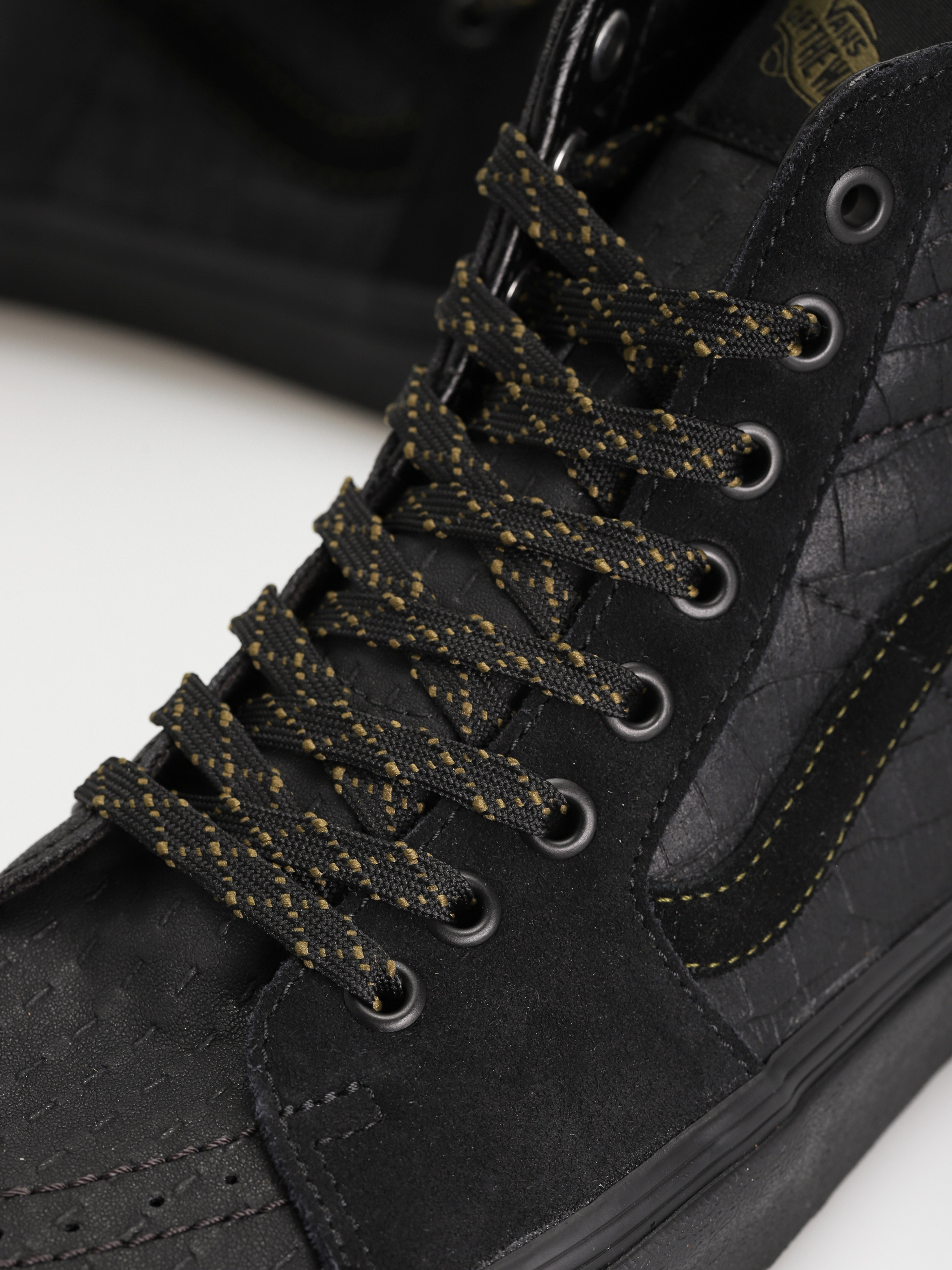 Vans Sk8 Hi Cipők (mono patchwork blackout)