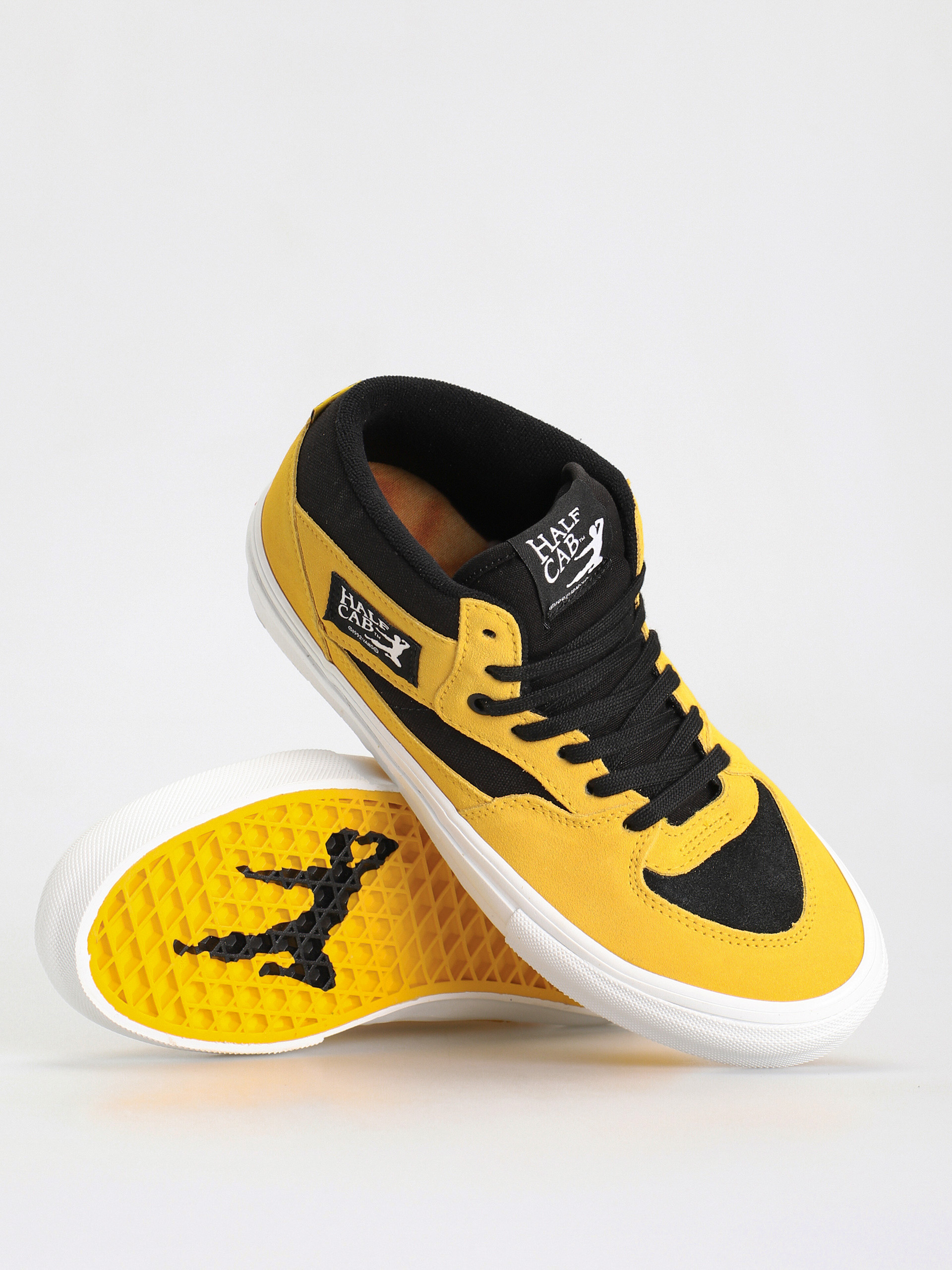 Vans X Bruce Lee Skate Half Cab Cipők (bruce lee black/yellow)