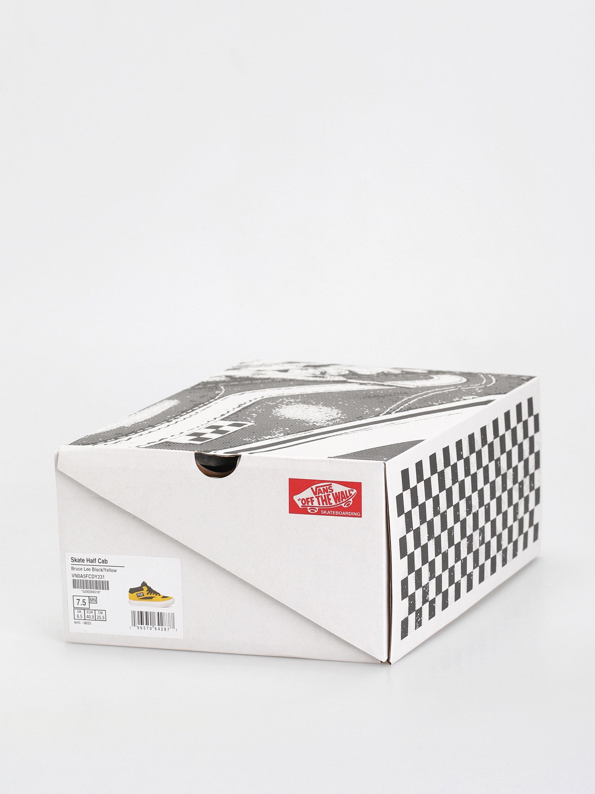 Vans X Bruce Lee Skate Half Cab Cipők (bruce lee black/yellow)