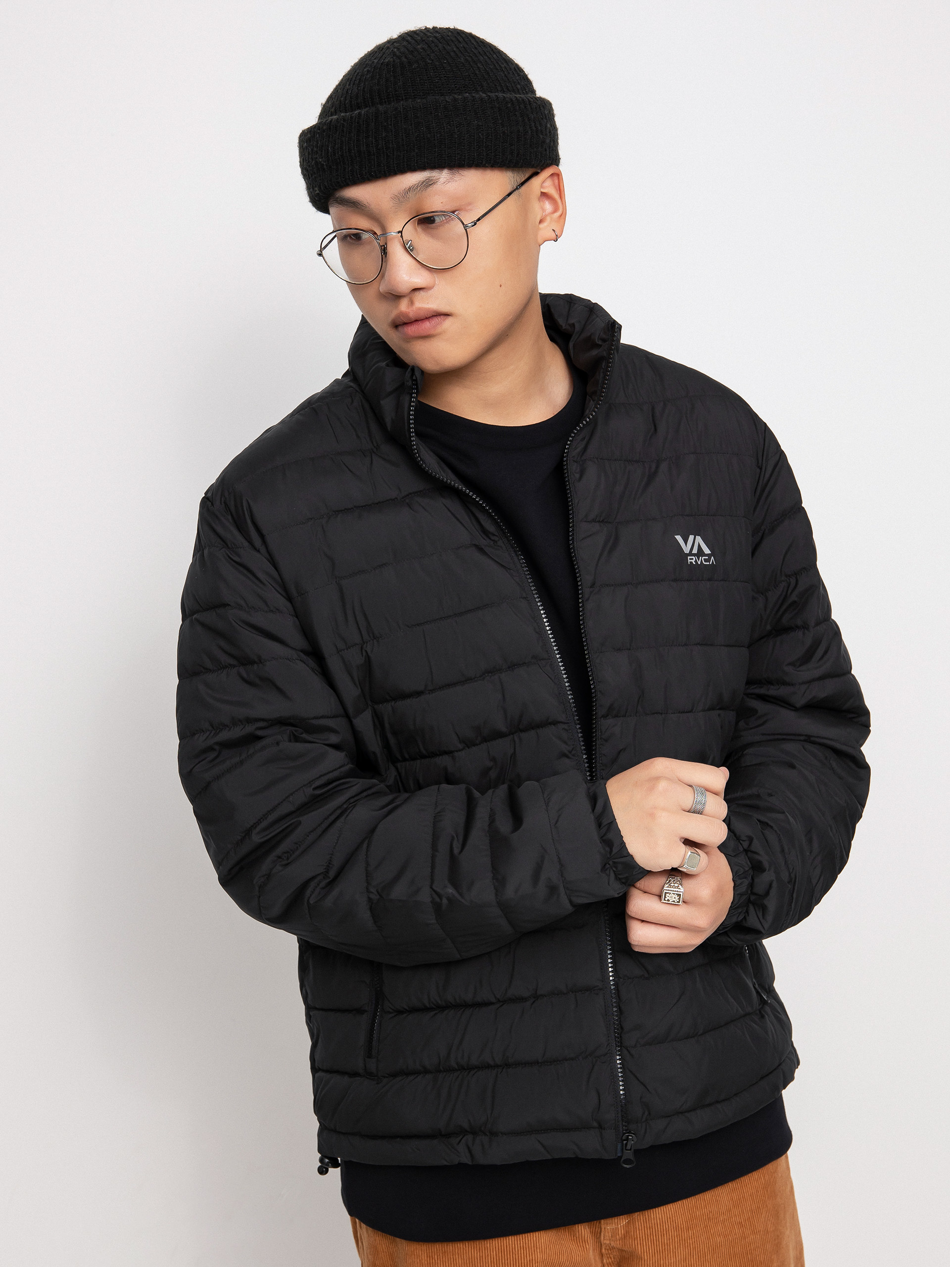 RVCA Packable Puffa Dzseki (black 2)