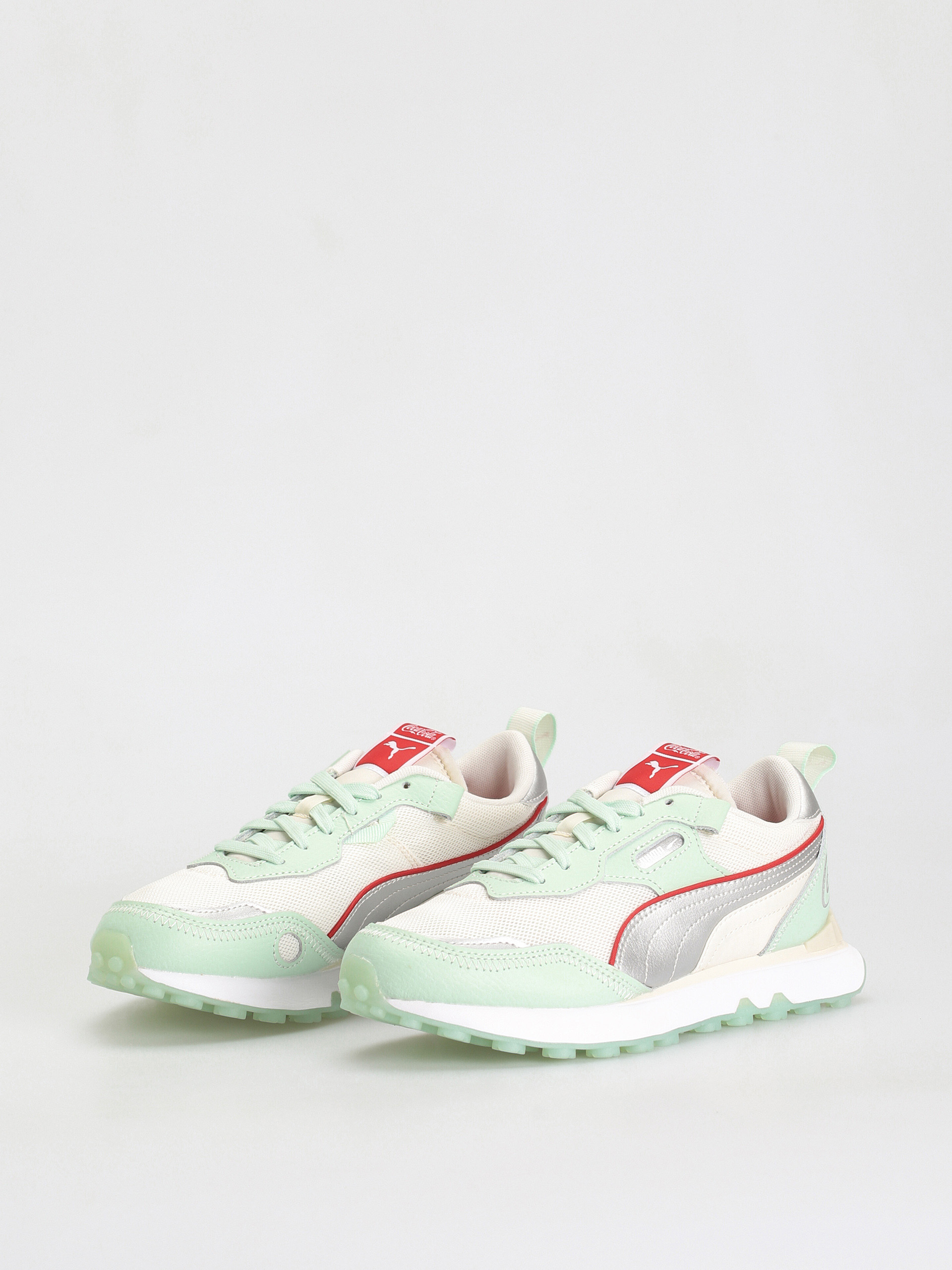 Puma X Coca Cola Rider Fv Le Cipők (gossamer green/puma silver)