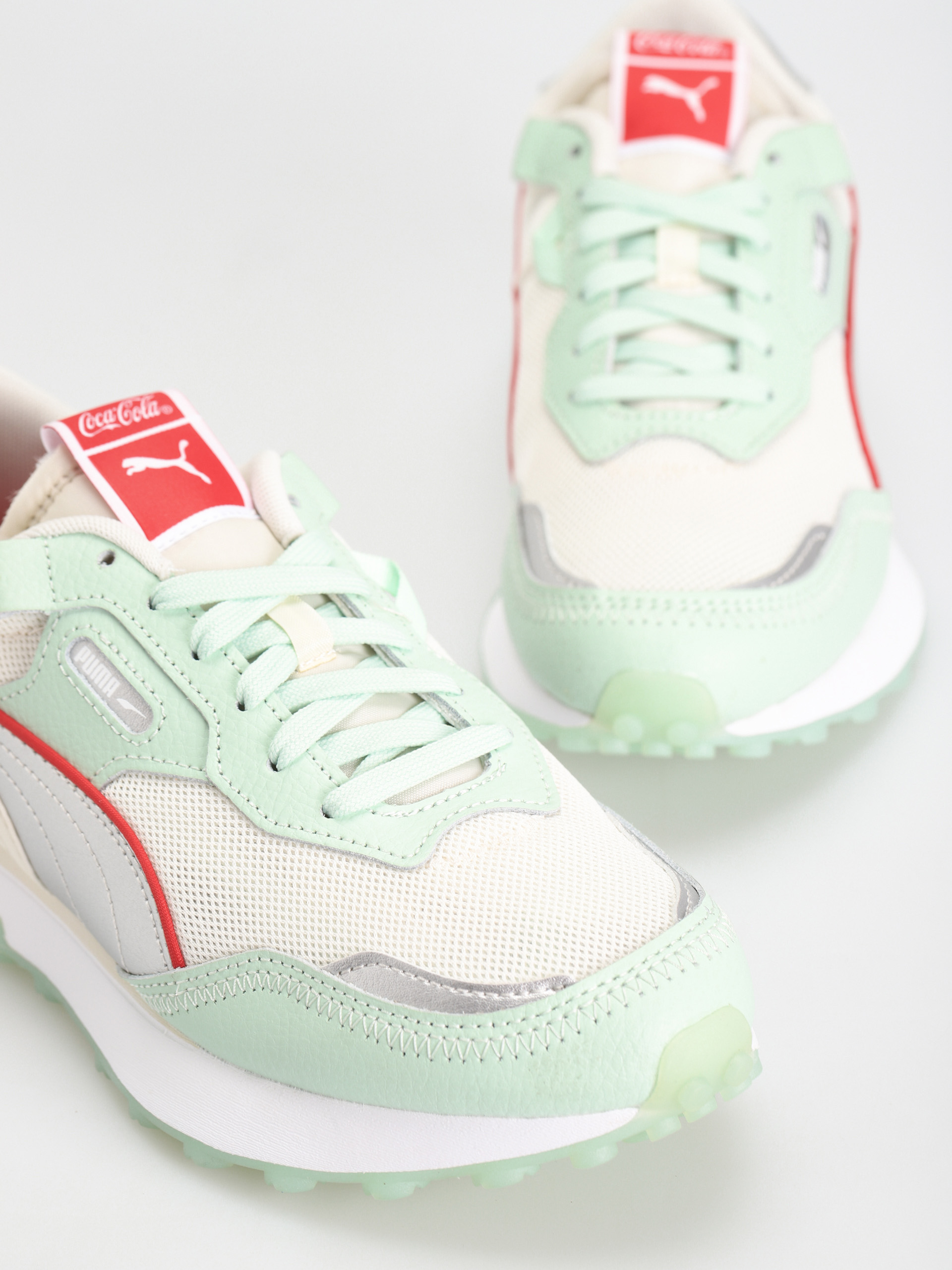 Puma X Coca Cola Rider Fv Le Cipők (gossamer green/puma silver)