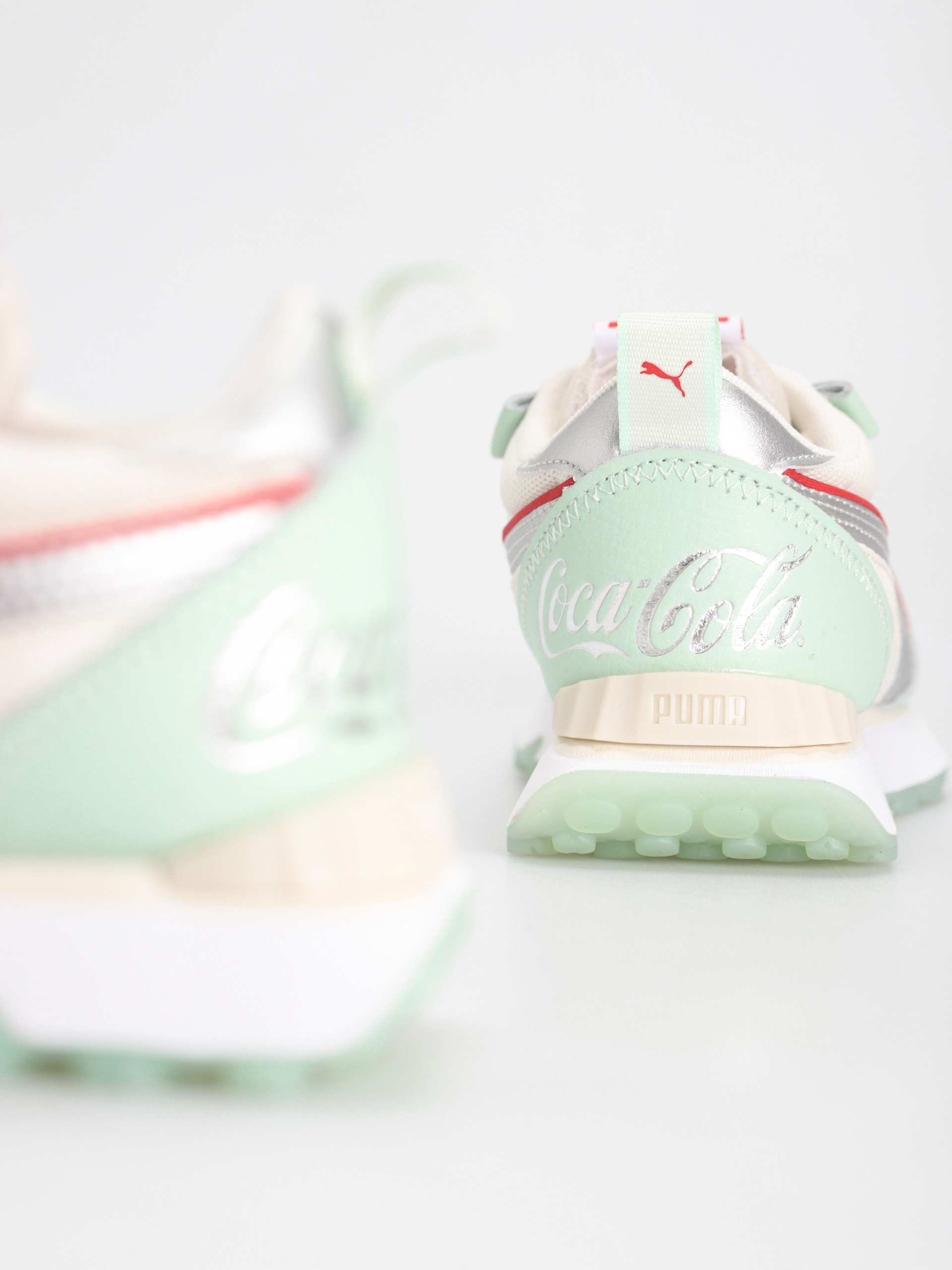Puma X Coca Cola Rider Fv Le Cipők (gossamer green/puma silver)