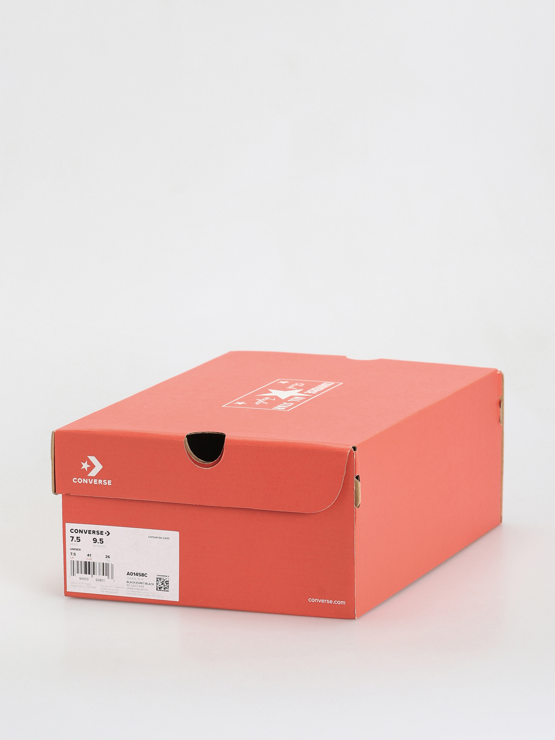 Converse Chuck 70 Hi Tornacipők (black/egret/black)