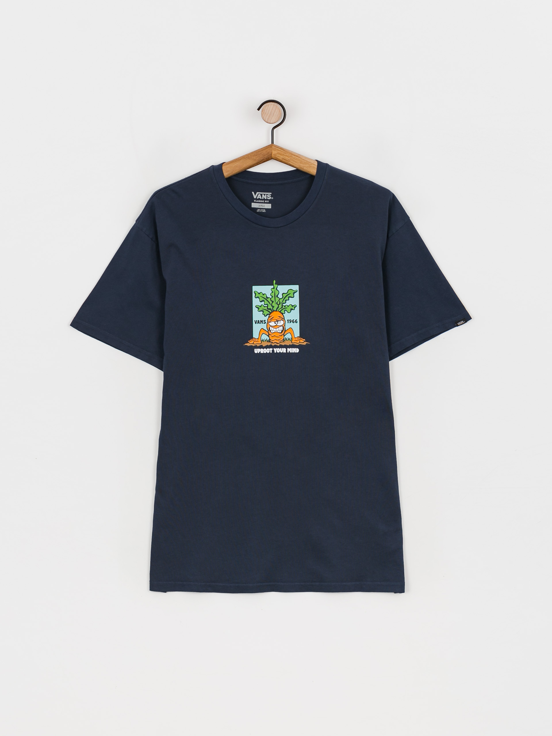Vans Uproot Your Mind Overdye Póló (dress blues)
