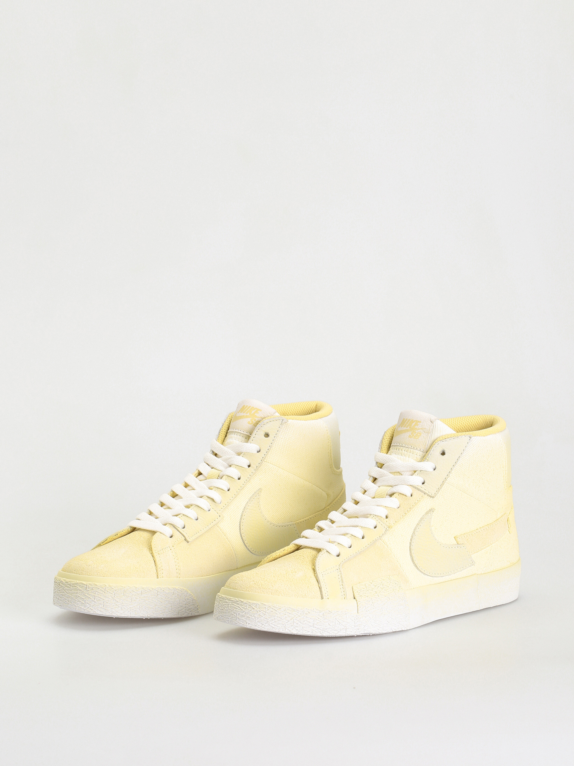 Nike SB Zoom Blazer Mid Prm Cipők (lemon wash/lemon wash lemon wash white)