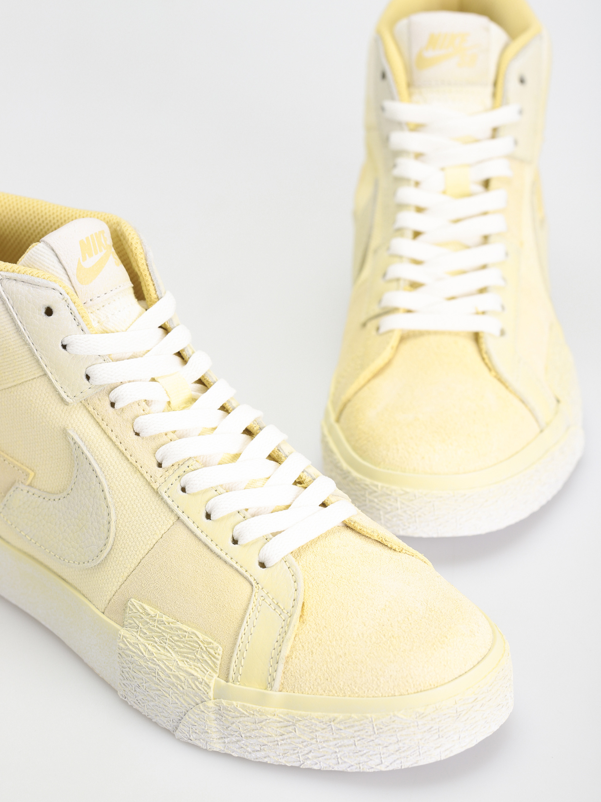 Nike SB Zoom Blazer Mid Prm Cipők (lemon wash/lemon wash lemon wash white)