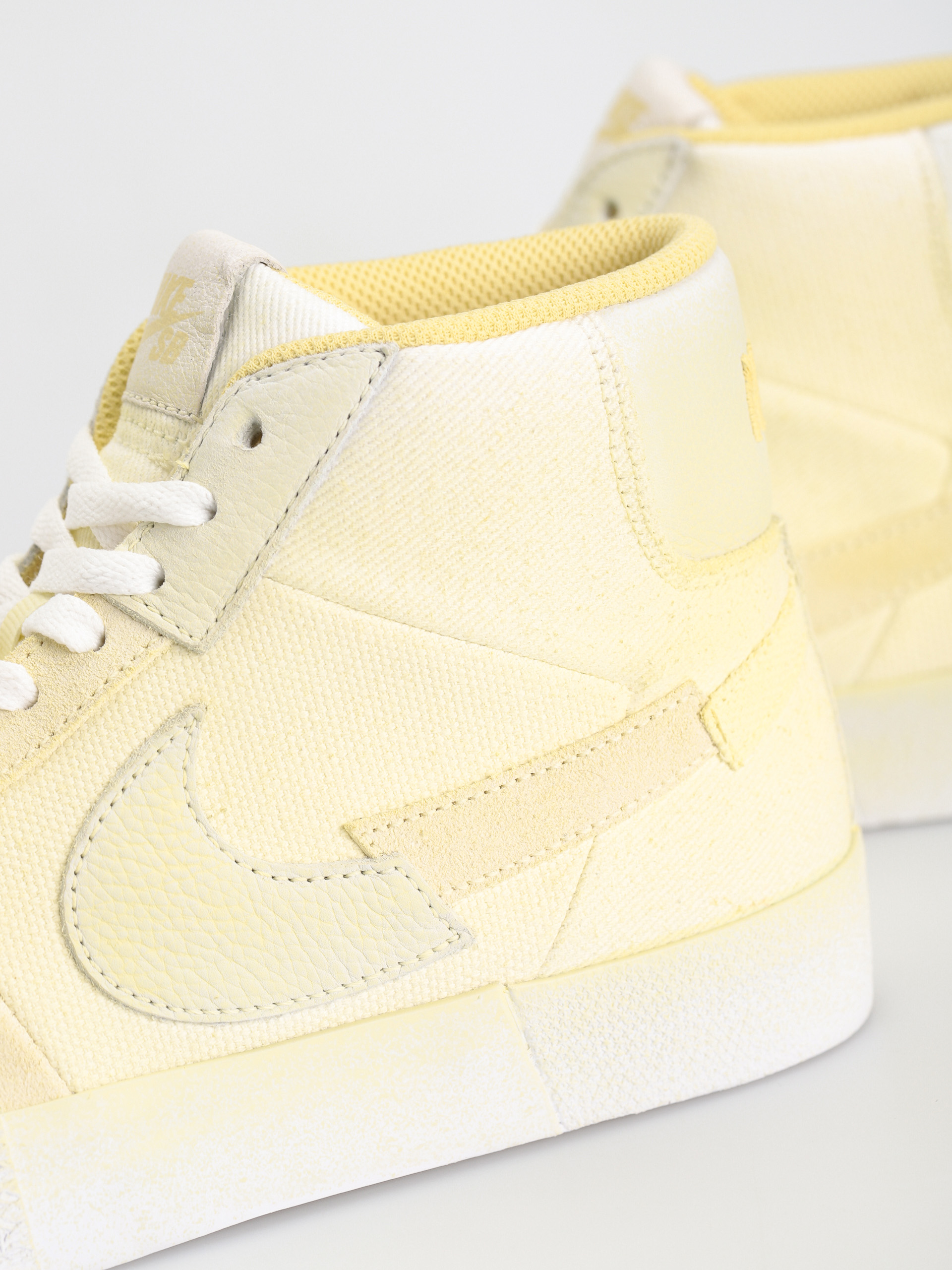 Nike SB Zoom Blazer Mid Prm Cipők (lemon wash/lemon wash lemon wash white)