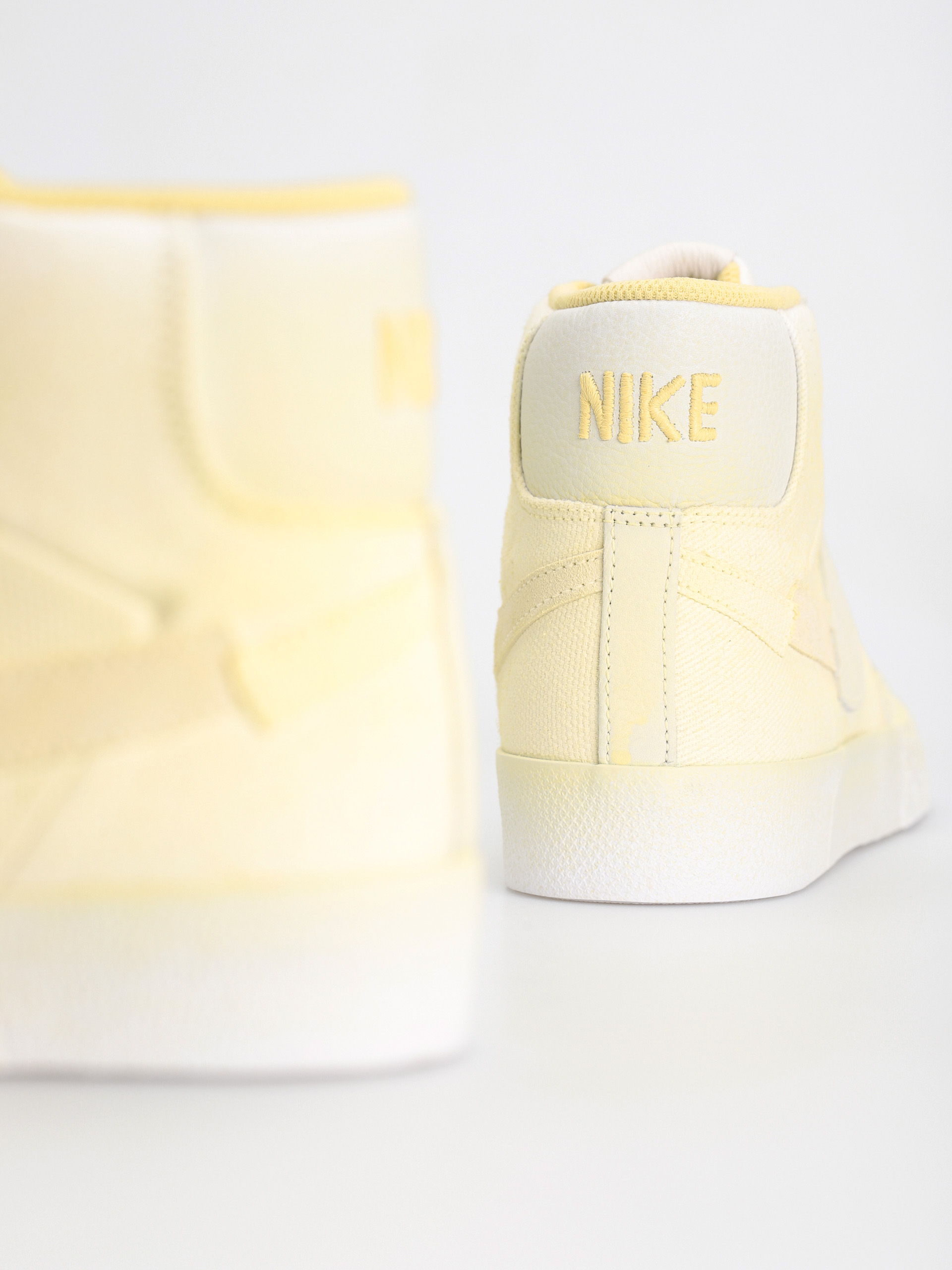 Nike SB Zoom Blazer Mid Prm Cipők (lemon wash/lemon wash lemon wash white)