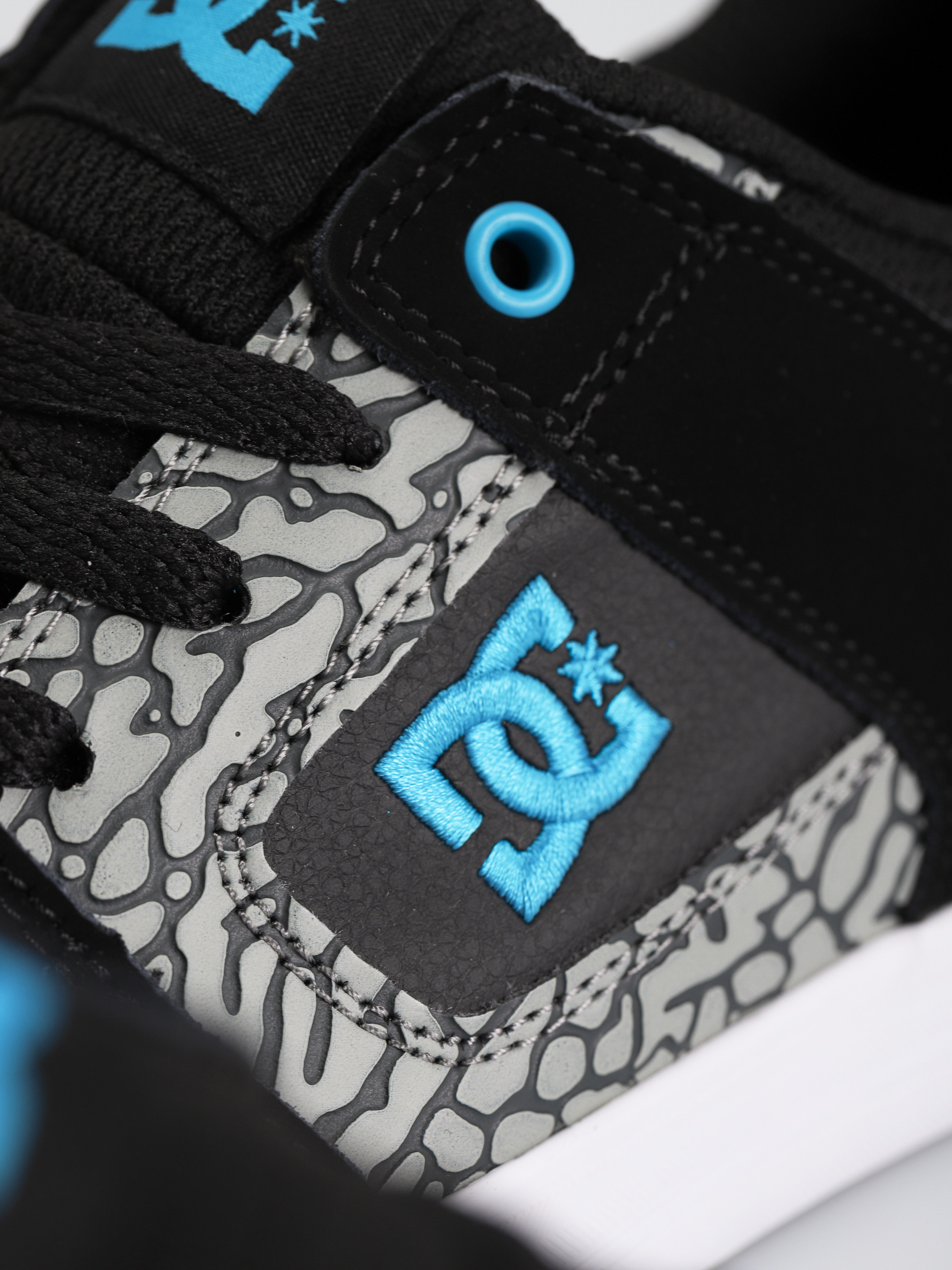 DC Pure JR Gyerekcipők (black/blue/grey)