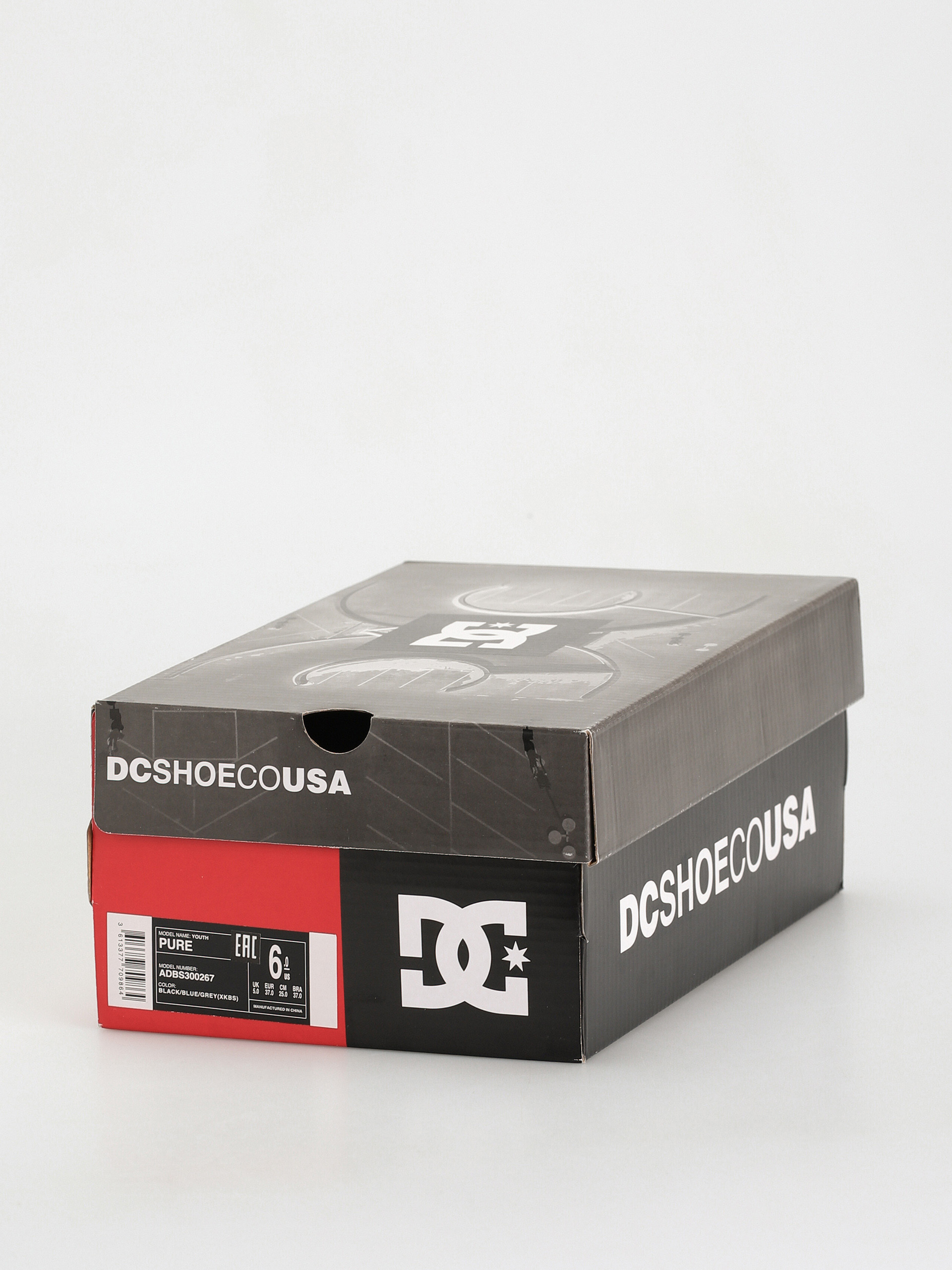 DC Pure JR Gyerekcipők (black/blue/grey)