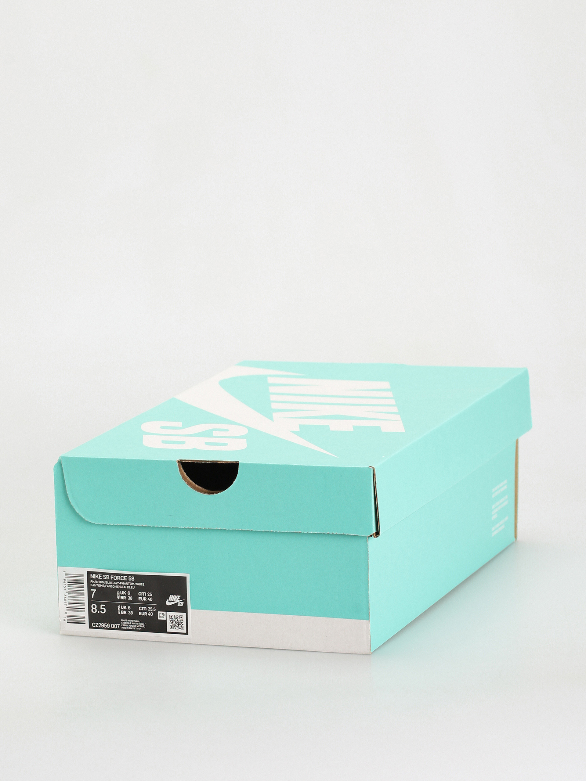 Nike SB Force 58 Cipők (phantom/blue jay phantom white)