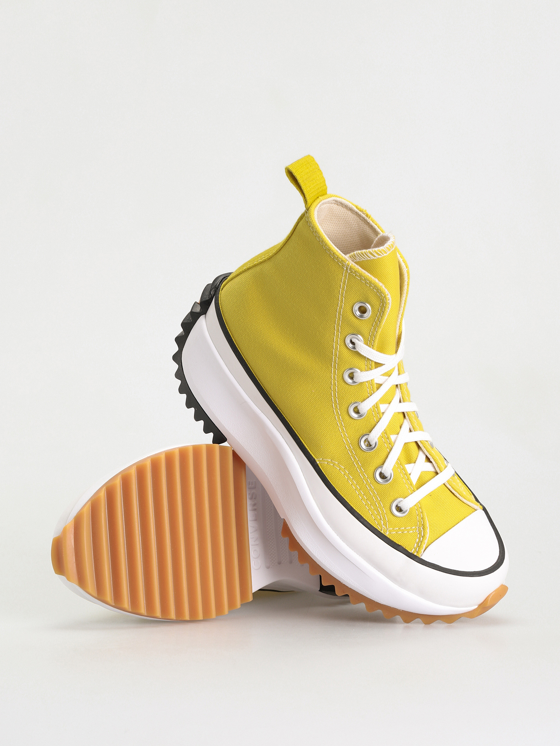 Converse Run Star Hike Hi Cipők (bitter lemon/black)