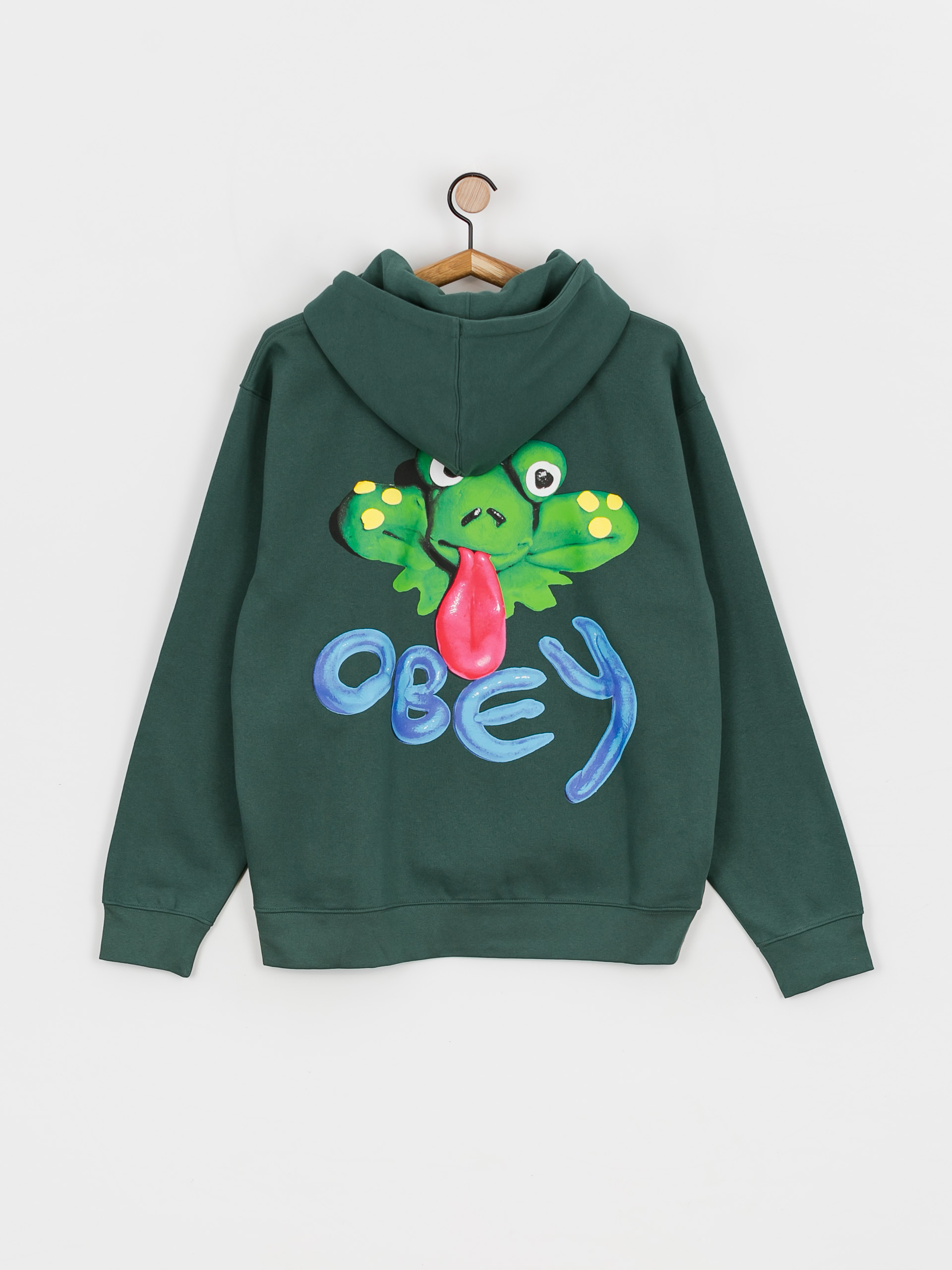 OBEY Obey Clay Frog Pulóver (dark cedar)