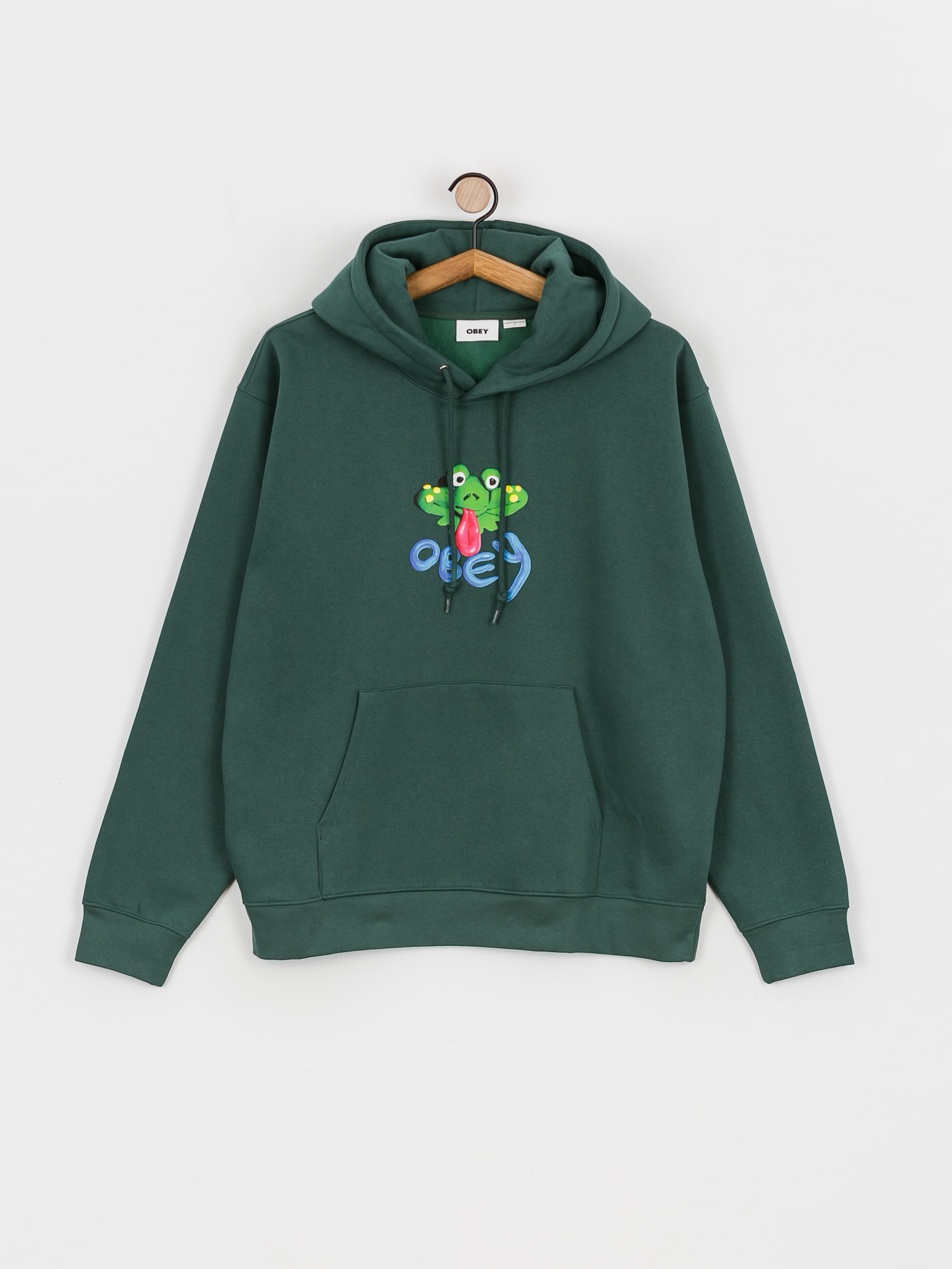 OBEY Obey Clay Frog Pulóver (dark cedar)