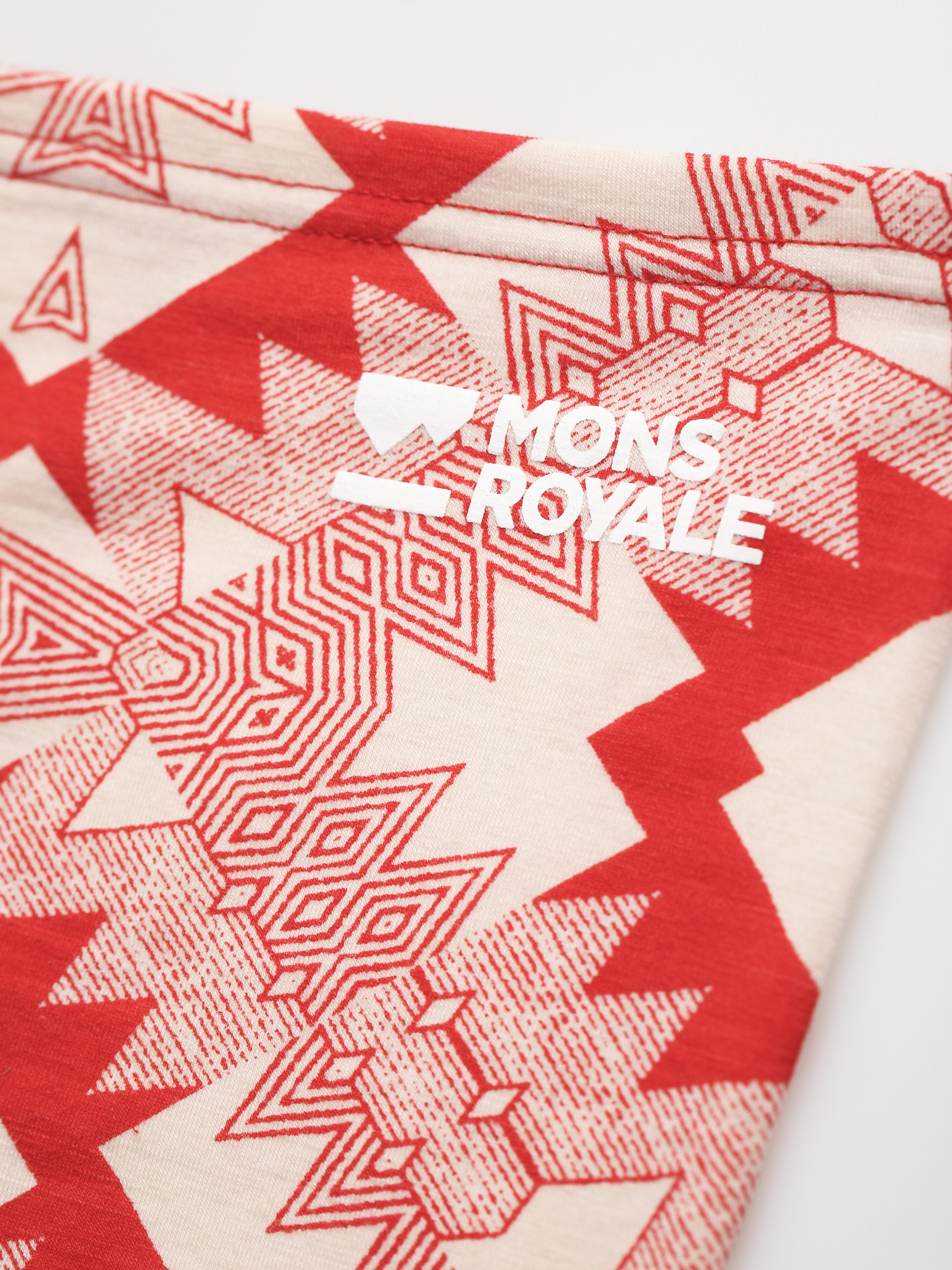 Mons Royale Daily Dose Merino Kendő (retro red nordtek)