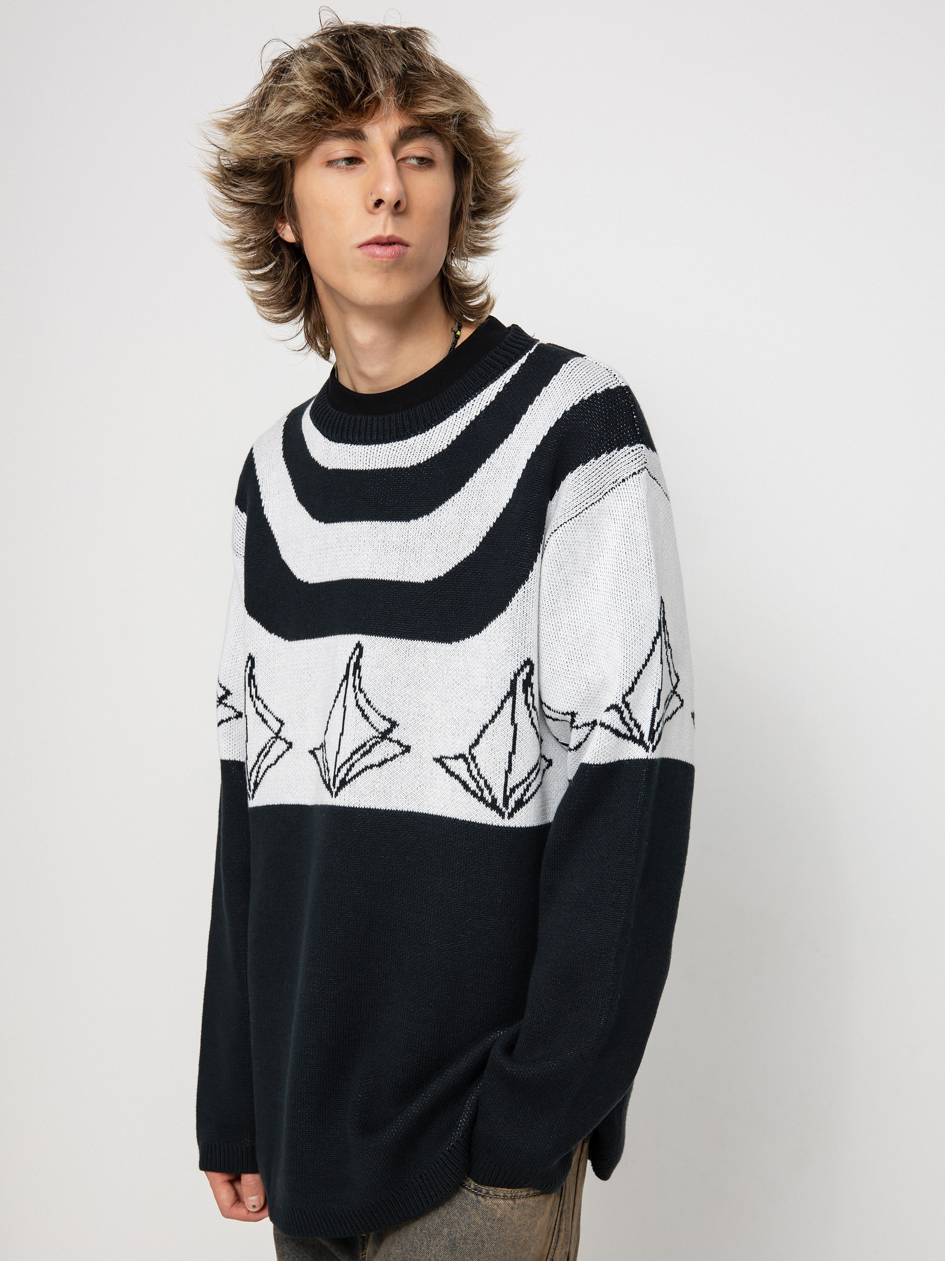 Volcom Ravelson Sweater Pulóver (black)